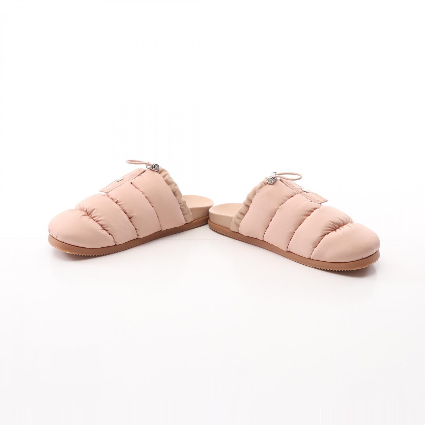 モンクレール MON POCKET MULE ファブリックサンダル