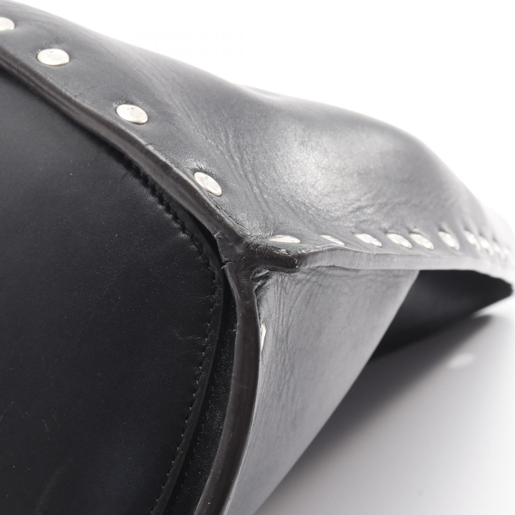 セリーヌ レザー ショルダーバッグ