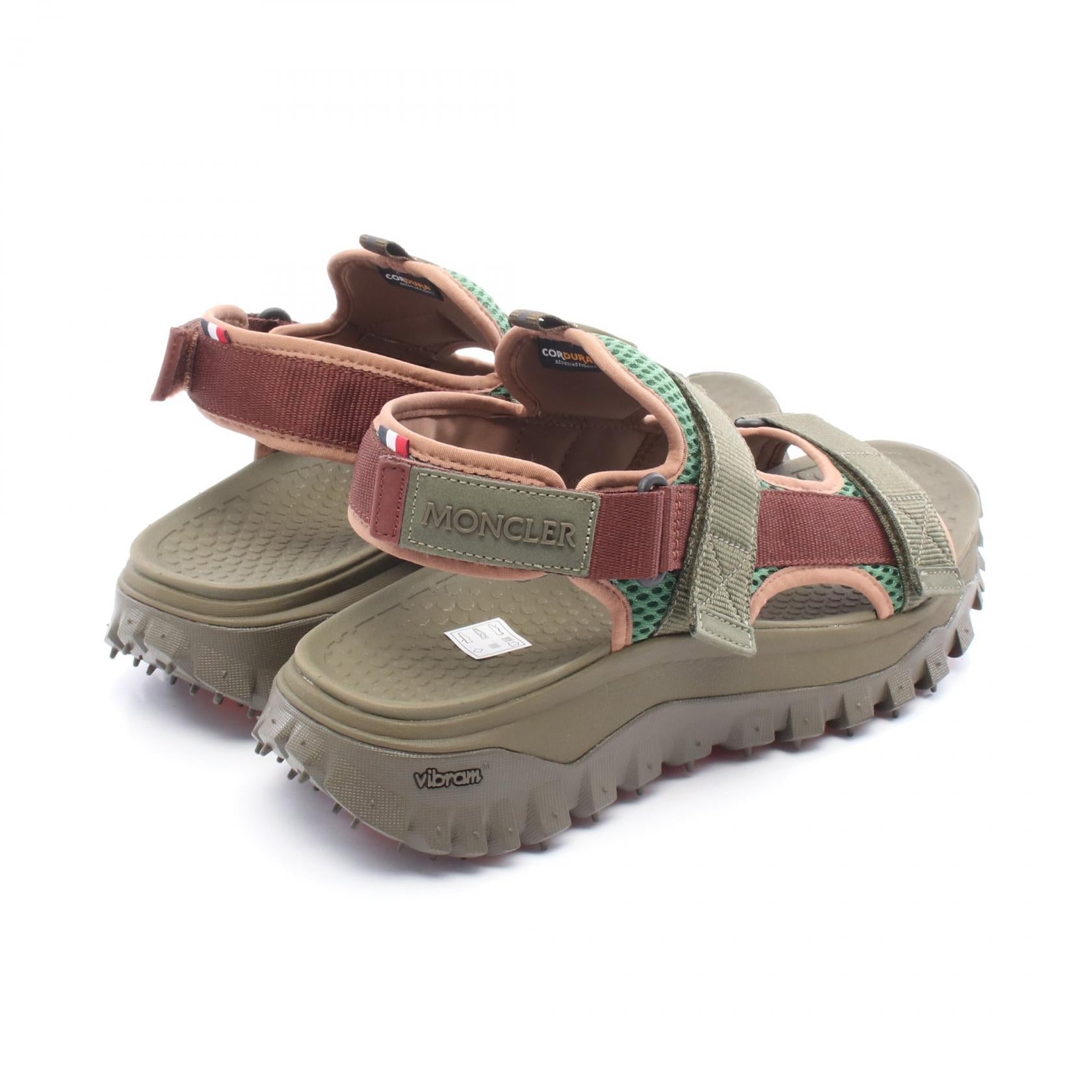 モンクレール TRAILGRIP VELA キャンバス メッシュサンダル