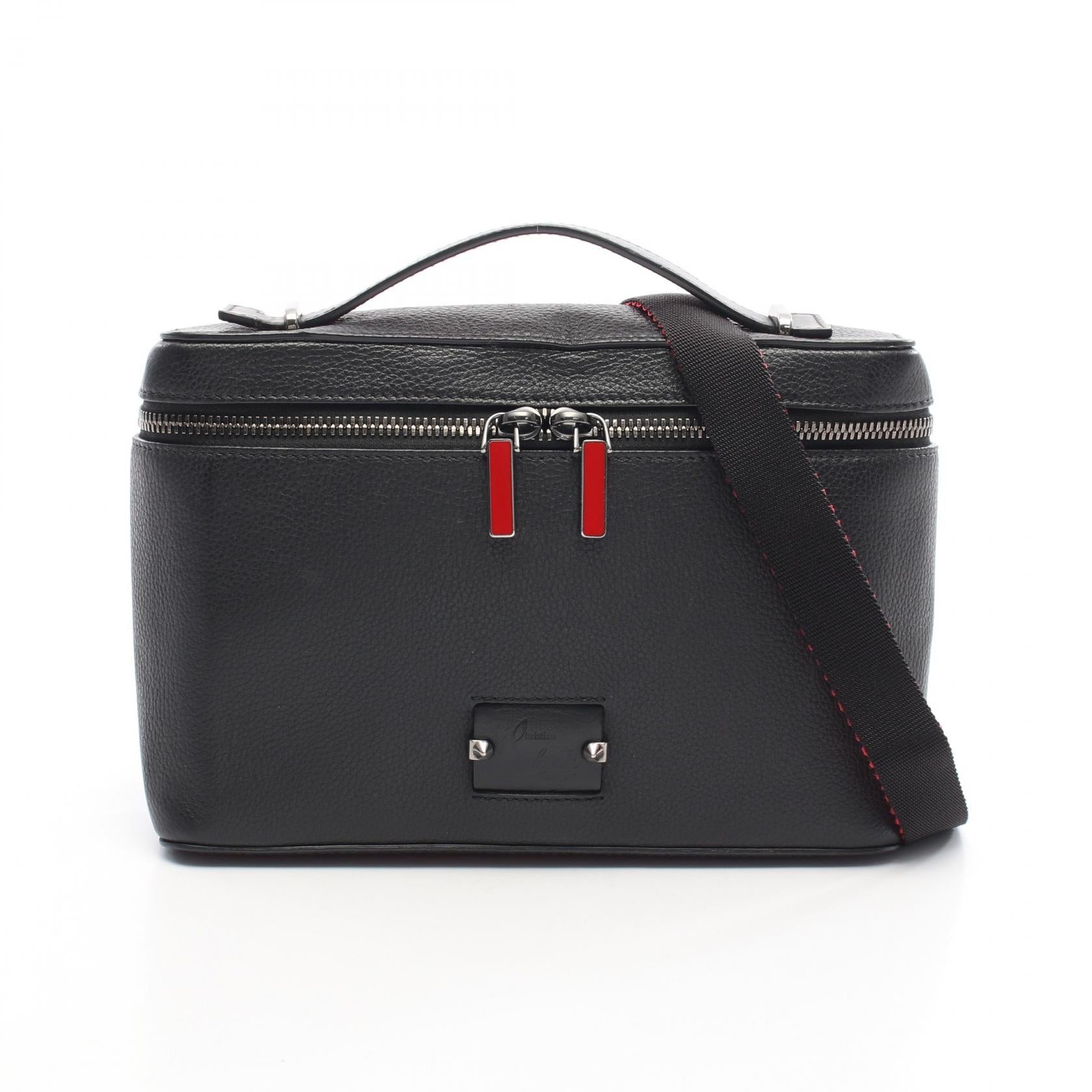 クリスチャン ルブタン キビ ポーチ レザー 2WAY バッグ