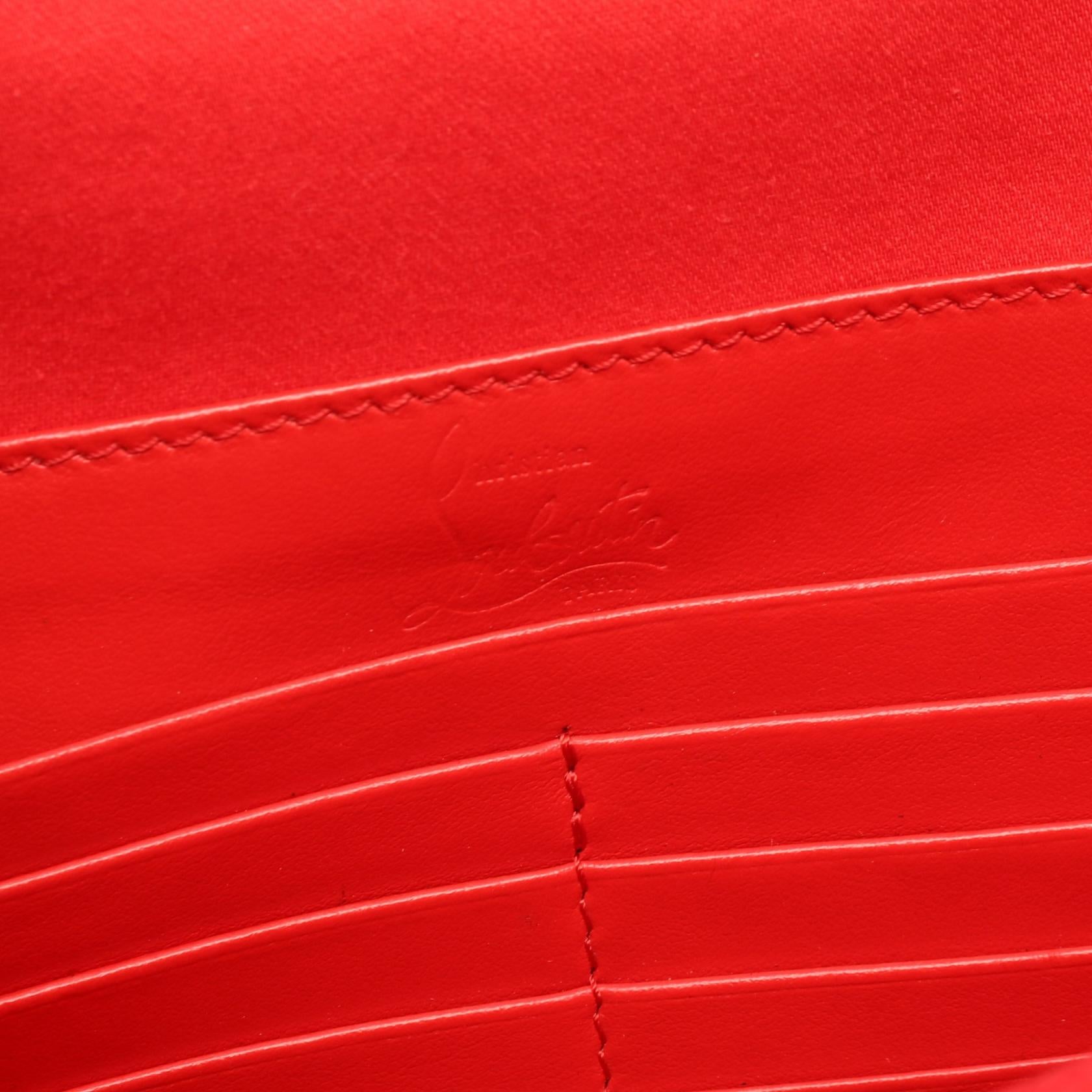 クリスチャン ルブタン キビ ポーチ レザー 2WAY バッグ