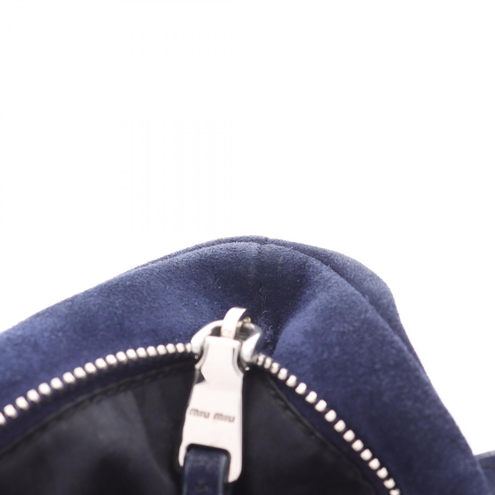 Miu Miu 5BG011 スエード ショルダー バッグ