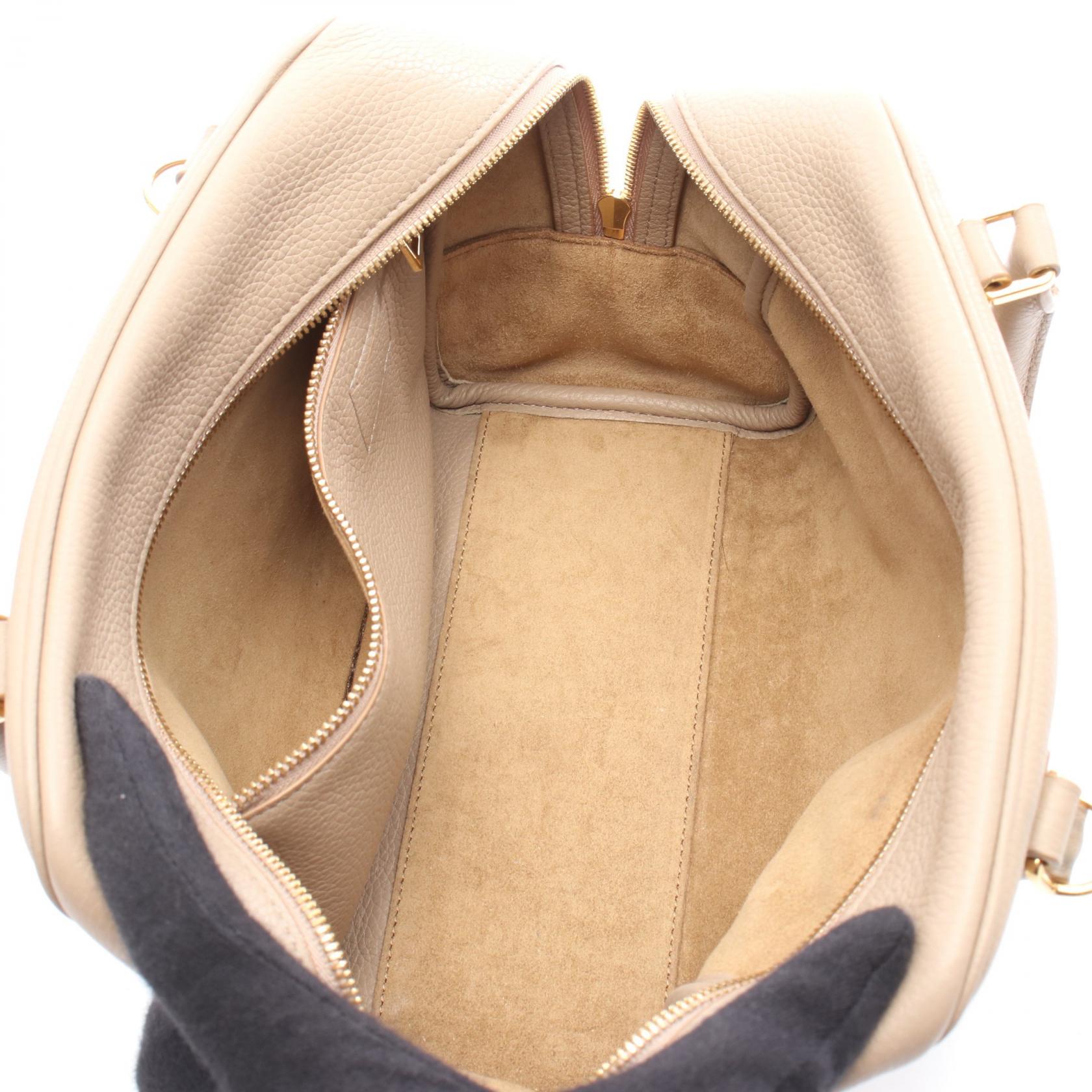 ロエベ アマソナ 19 レザー ハンドバッグ