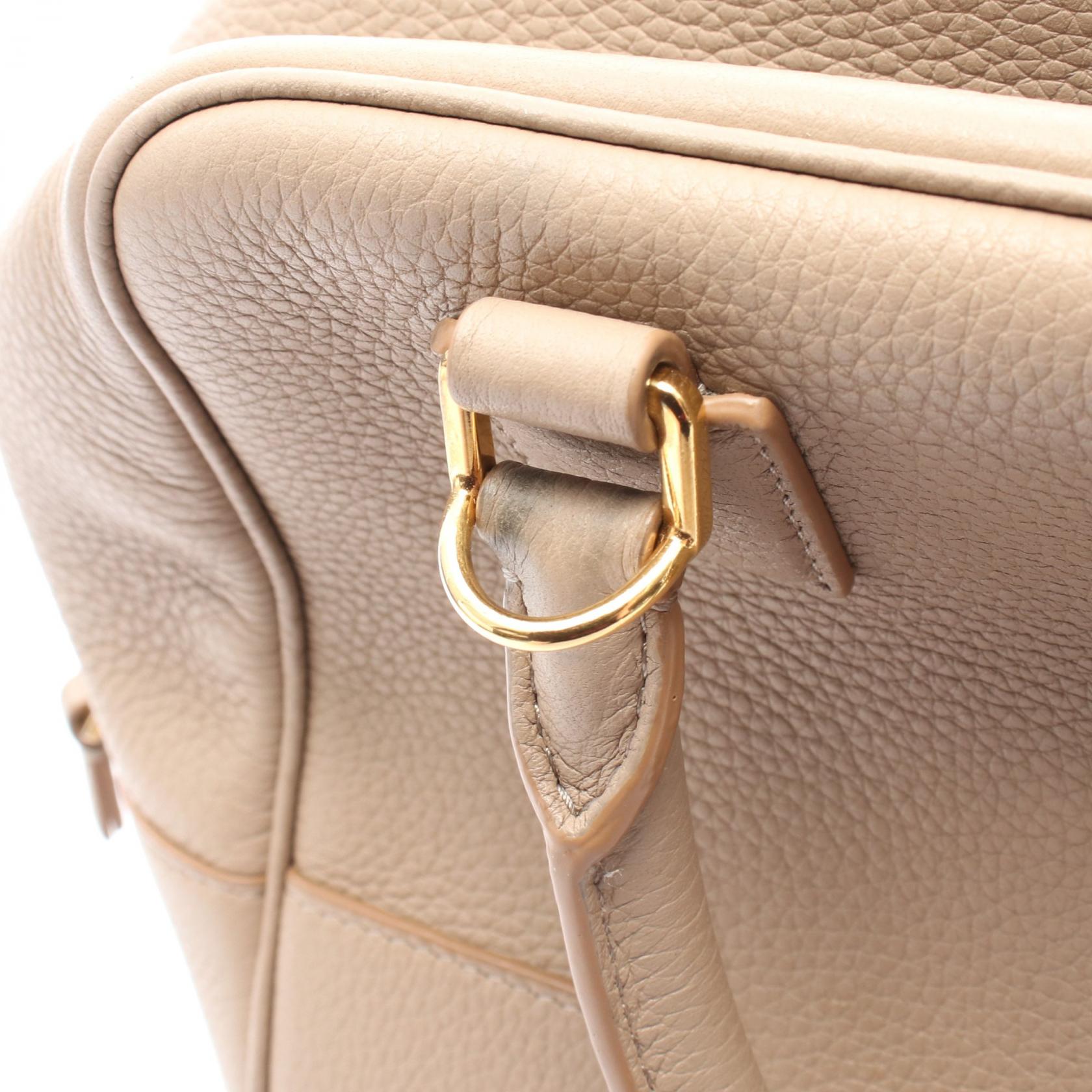 ロエベ アマソナ 19 レザー ハンドバッグ