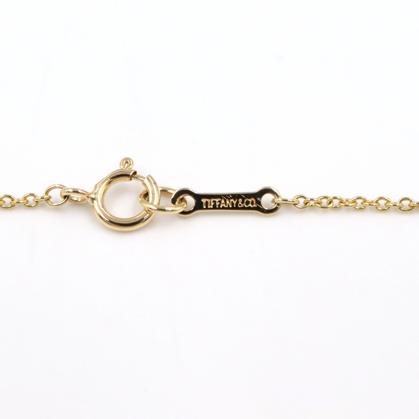 ティファニー & Co. ビーンズ Au750 ブレスレット