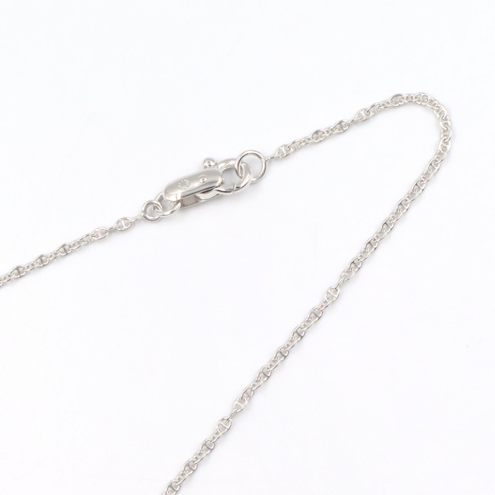 ミキモト バラカ クロス K18WG ダイヤモンド ネックレス