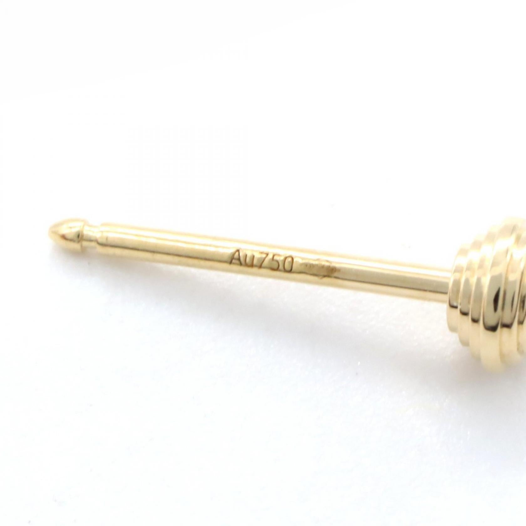 カルティエ ダムール Au750 ダイヤモンド ピアス