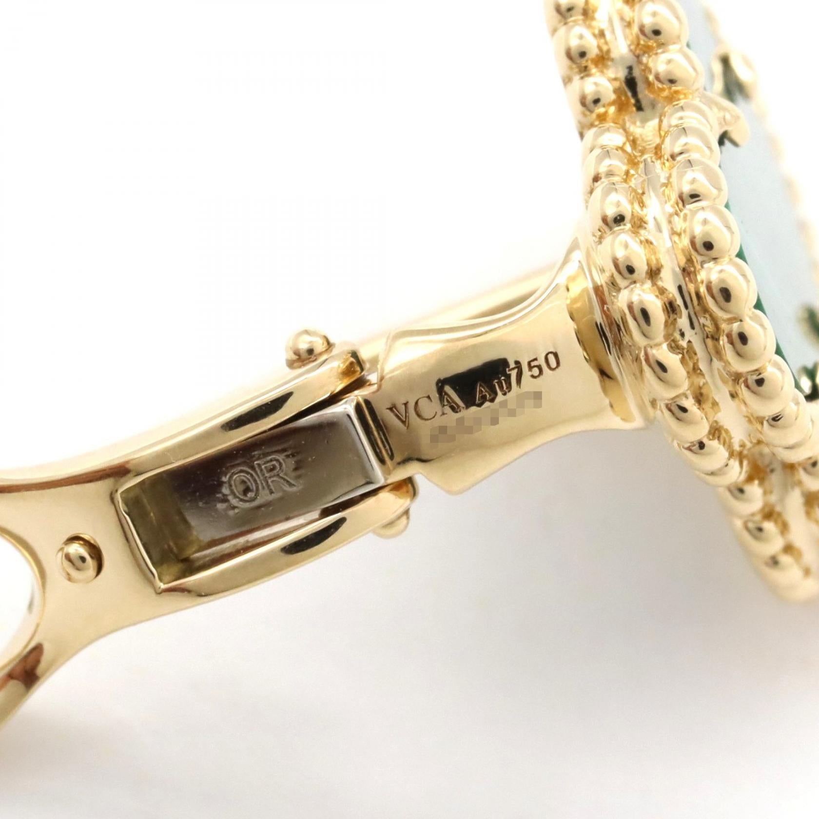 ヴァン クリーフ&アーペル ヴィンテージ ピアス Au750