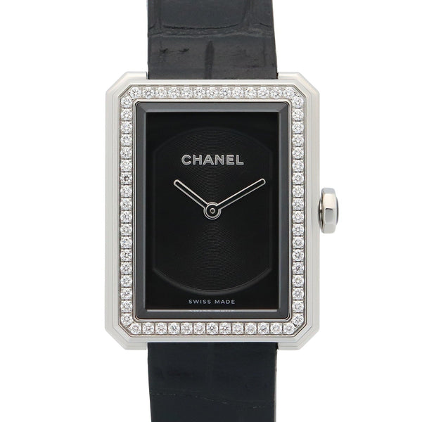 シャネル ボーイフレンド ステンレススチール ダイヤモンド 腕時計