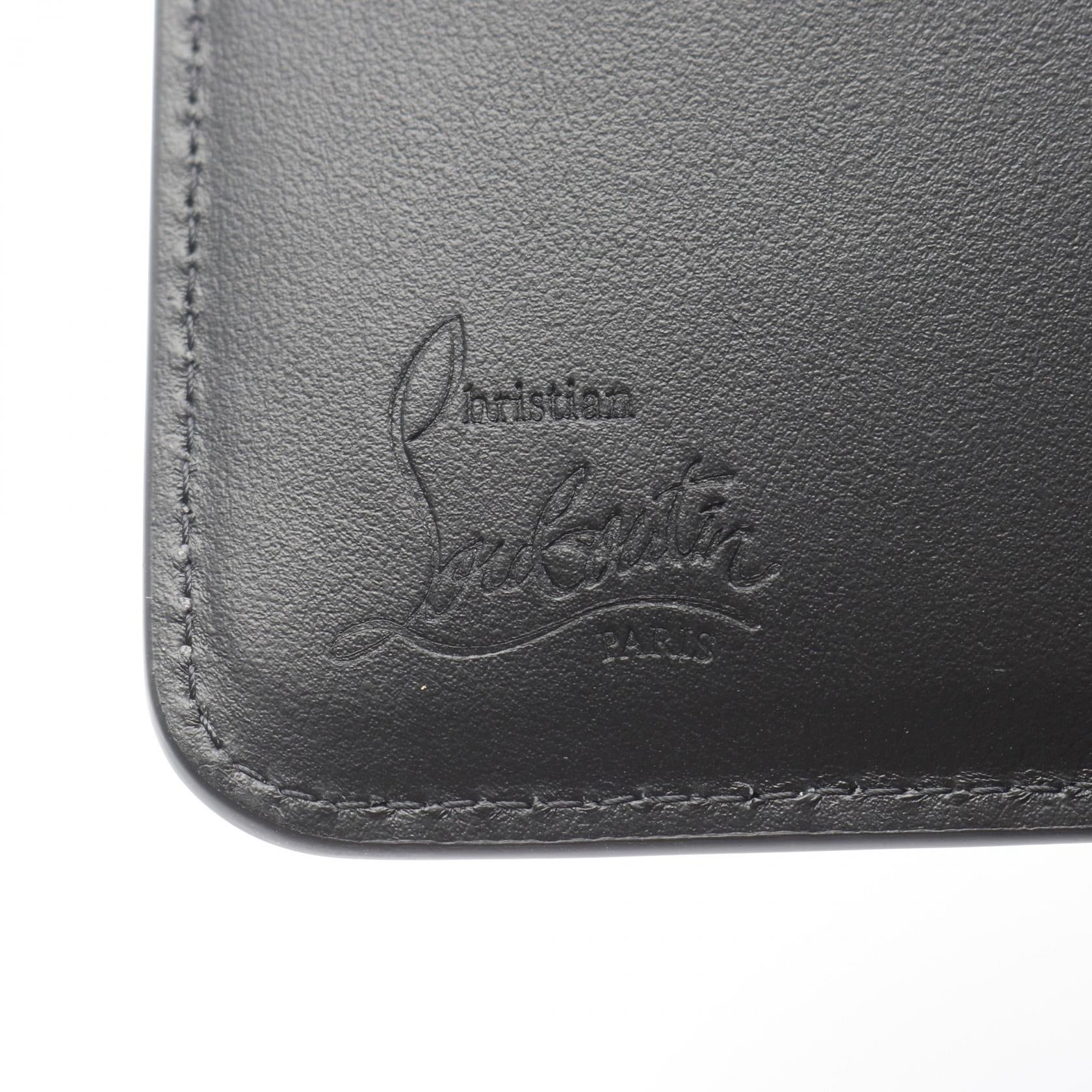 クリスチャン ルブタン LOUBI54 レザー カードホルダー