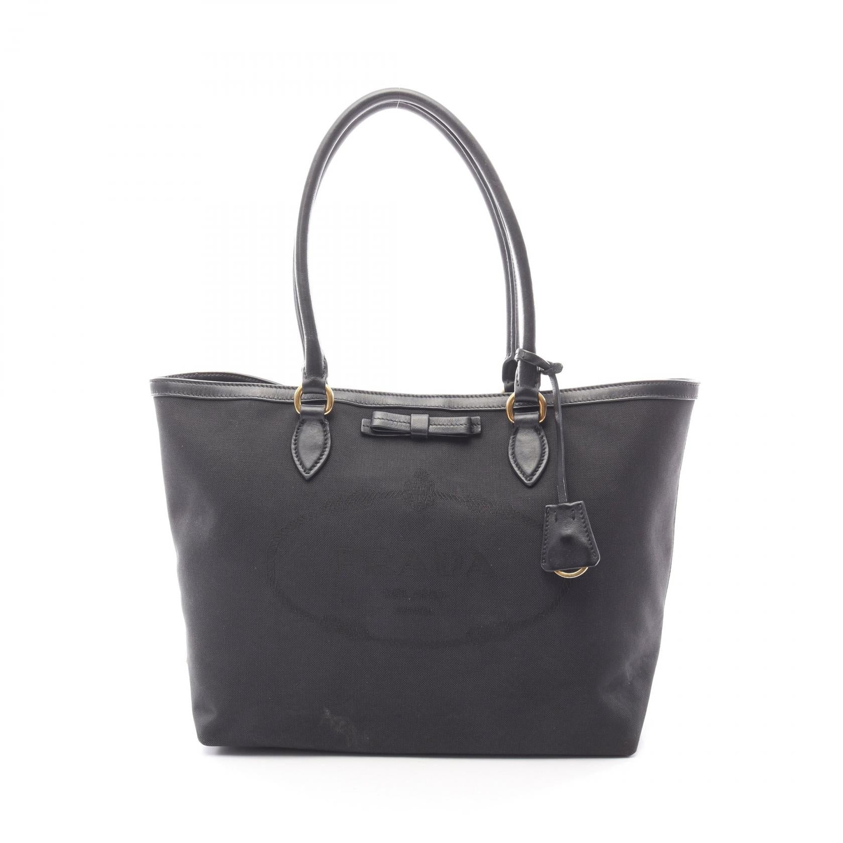 プラダ LOGO JACQUARD トートバッグ
