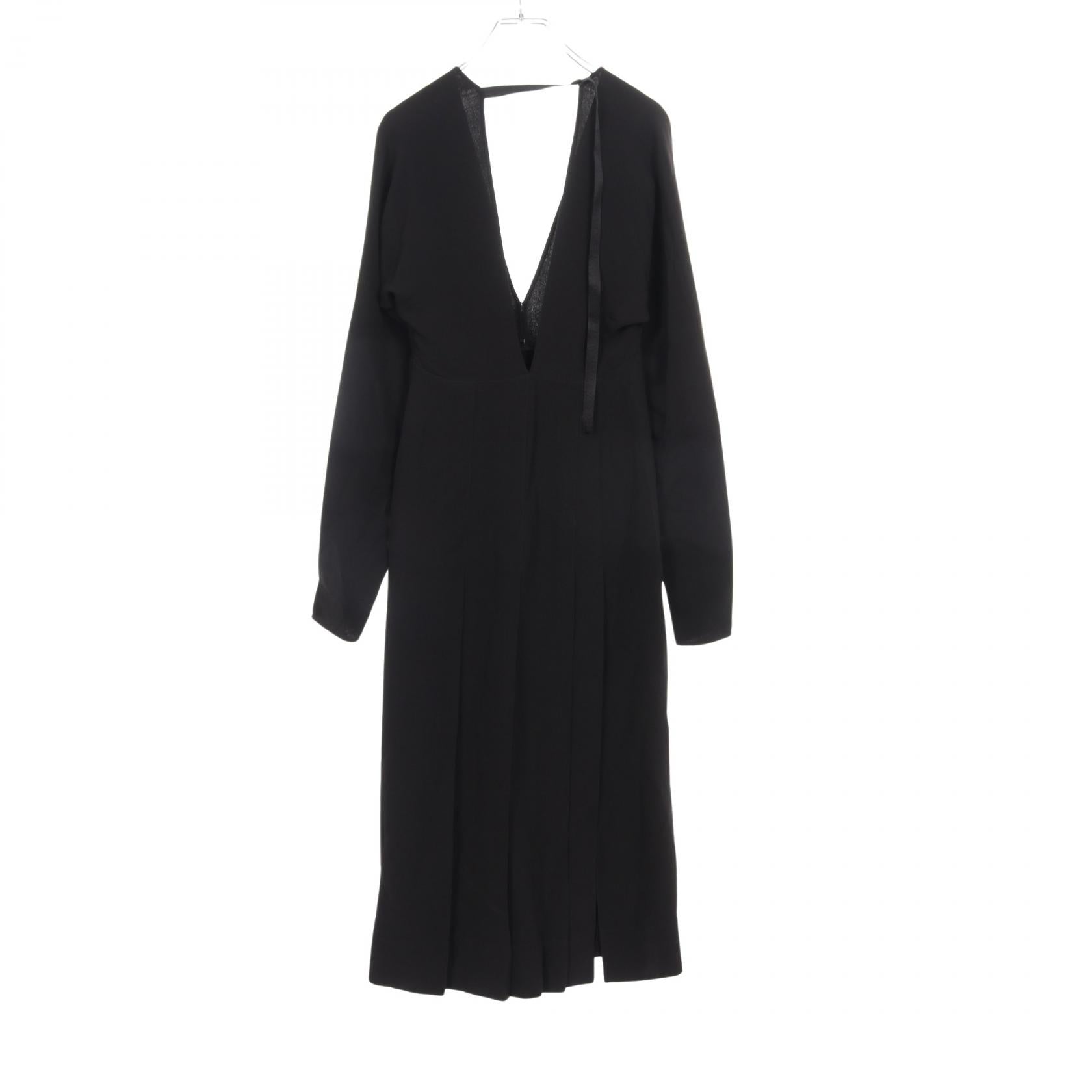 バーバリー Emelia Pleated シルクワンピース