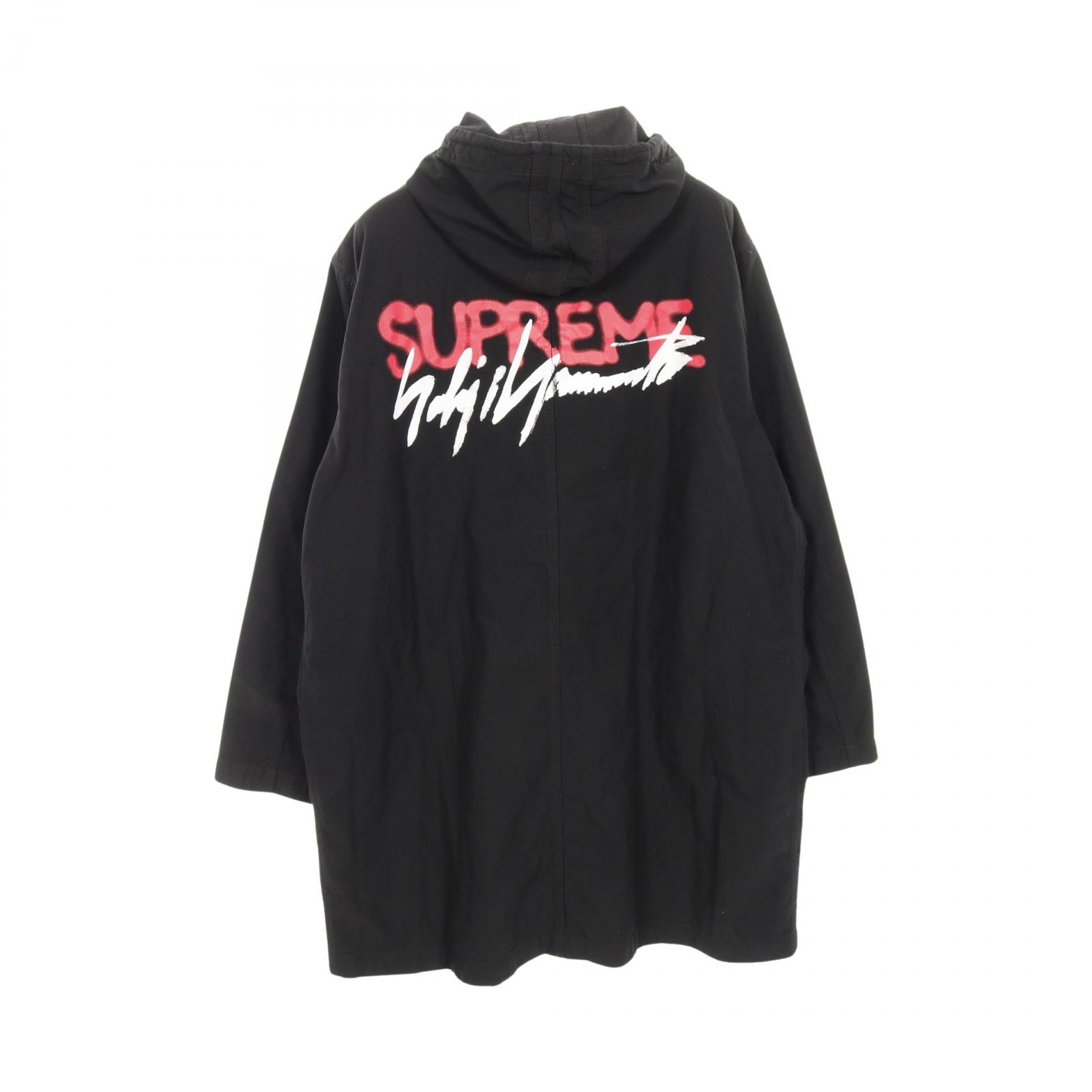 Supreme × Yohji Yamamoto コットン フーディー