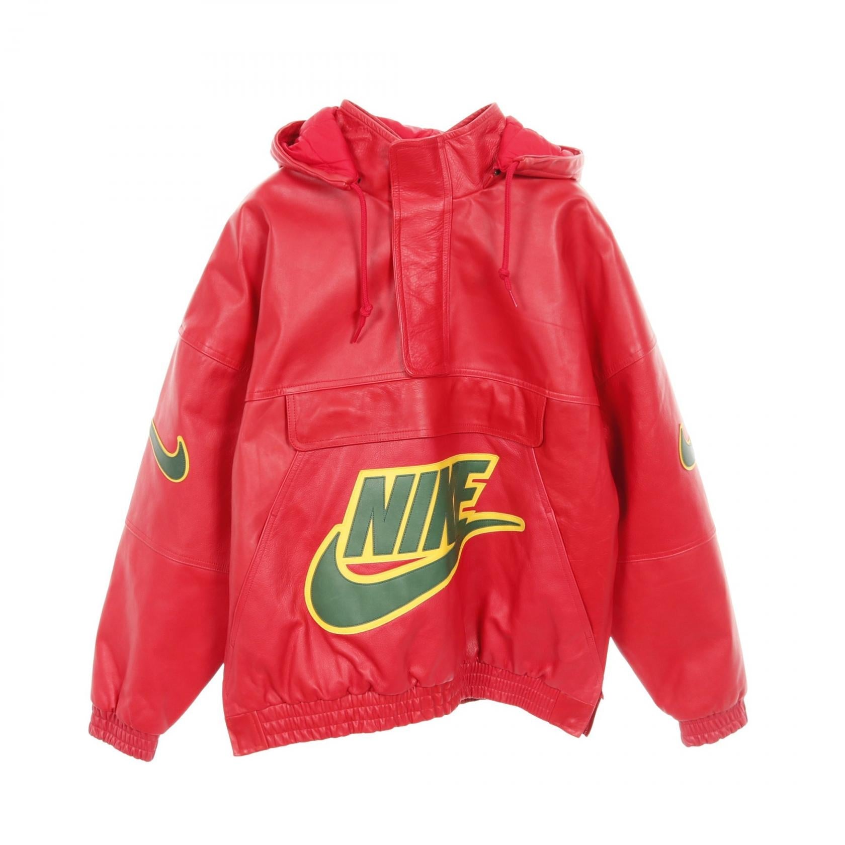 Supreme × NIKE レザー ジャケット