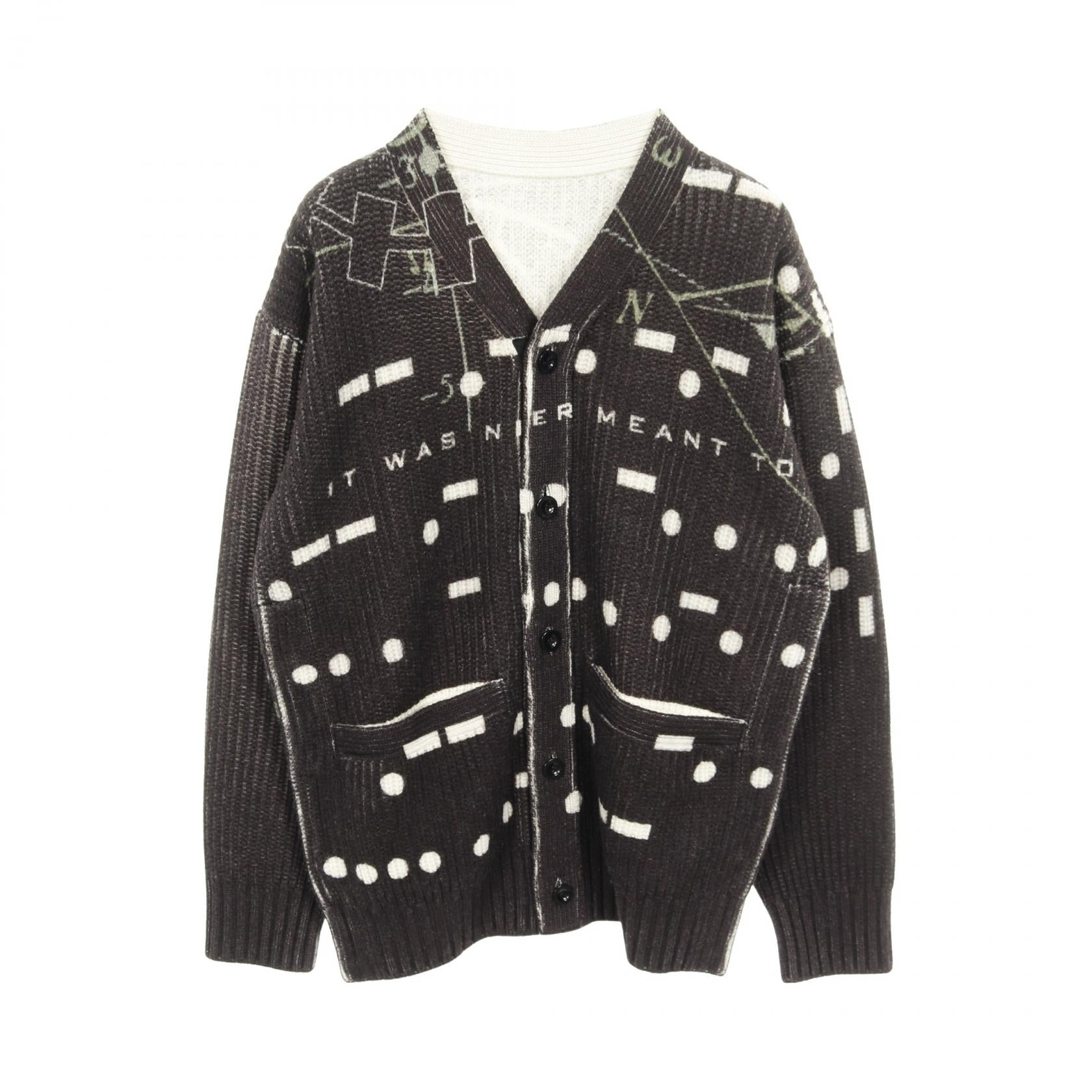 Sacai sacai × INTERSTELLAR ウール カーディガン