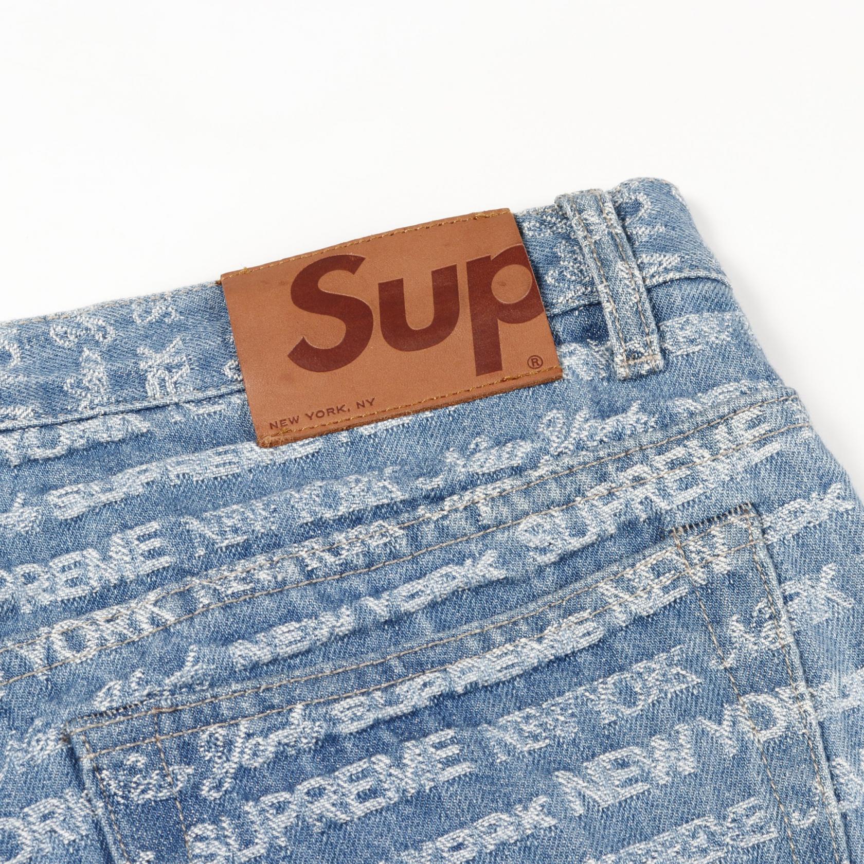 シュプリーム コットン デニム パンツ