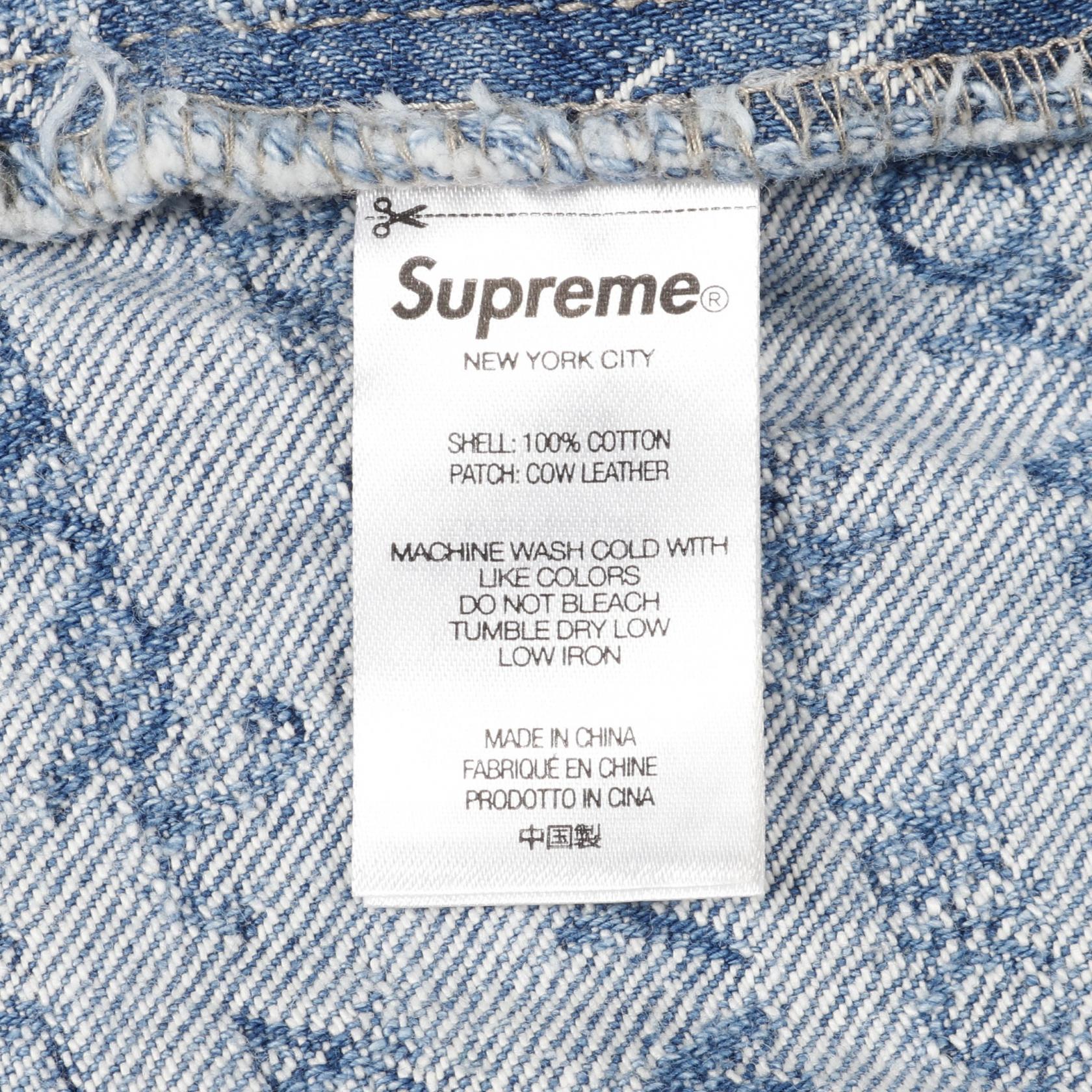 シュプリーム コットン デニム パンツ