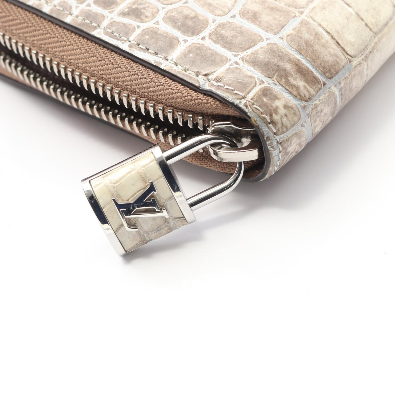 ルイ・ヴィトン ジッピー ウォレット サハラ エキゾチック レザー 長財布