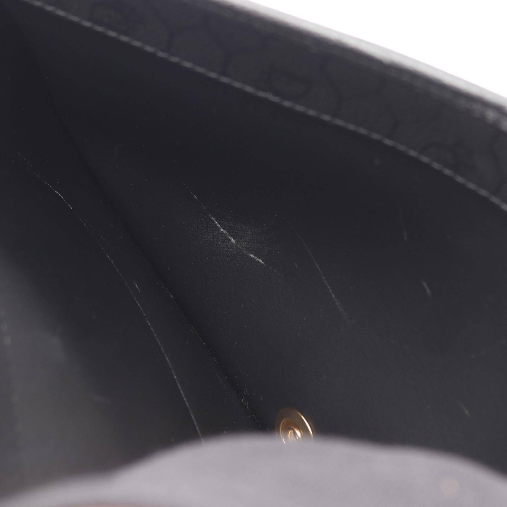 クリスチャンディオール ハニカムレザー ショルダーバッグ