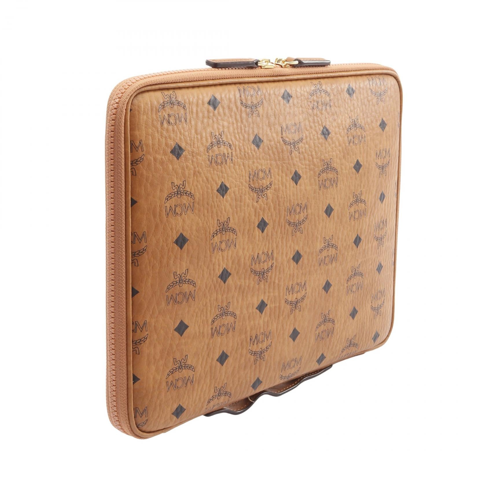 MCM ヴィセトス iPad ケース レザー PVC タブレット アクセサリー