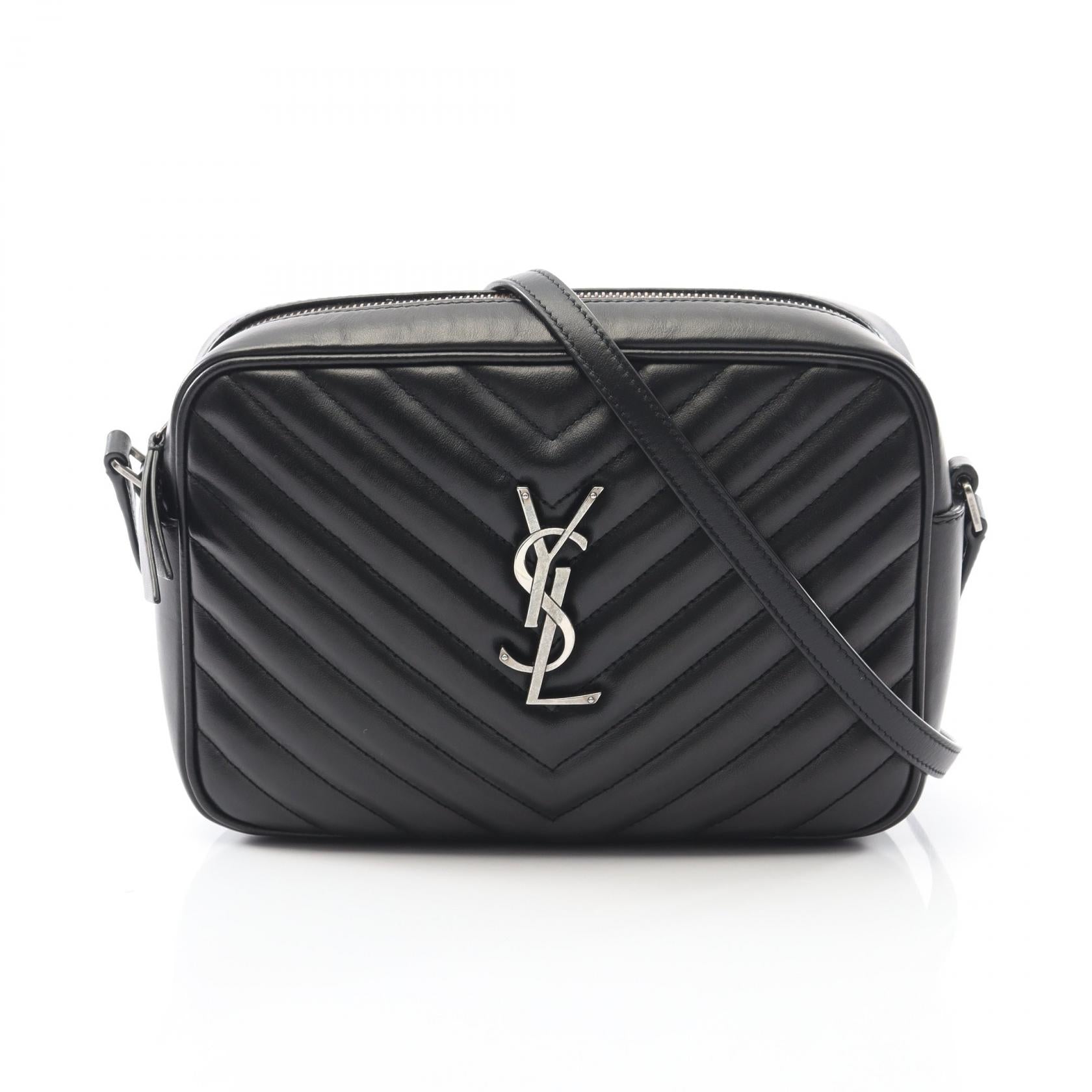 サンローラン パリ LOU モノグラム レザー カメラ バッグ