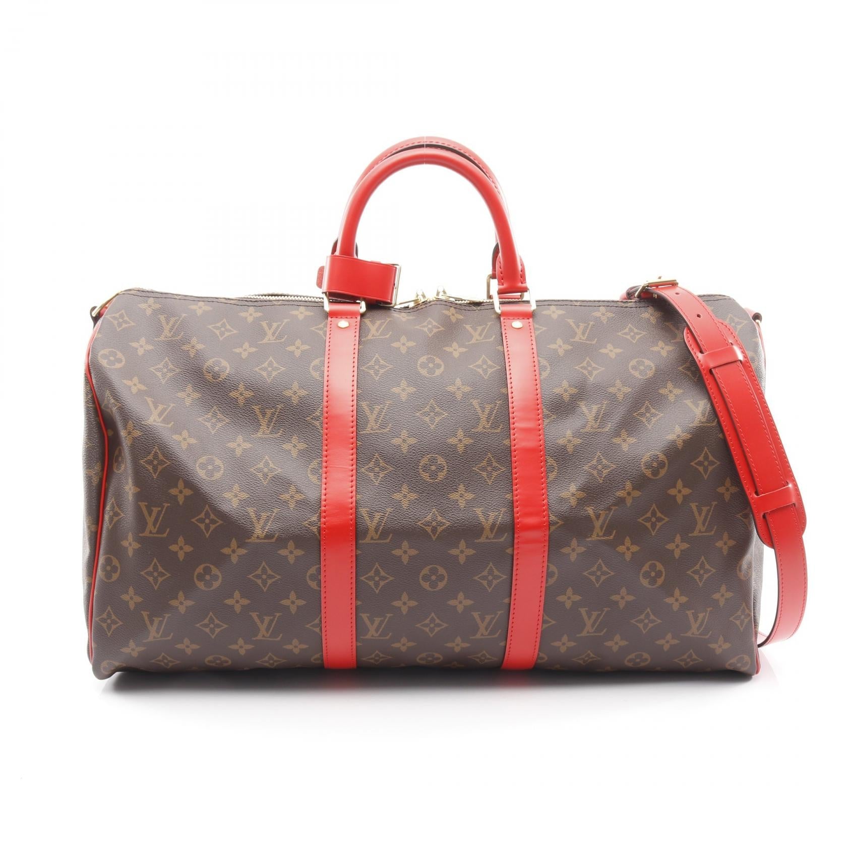 ルイ・ヴィトン キーポル・バンドリエール50 モノグラム