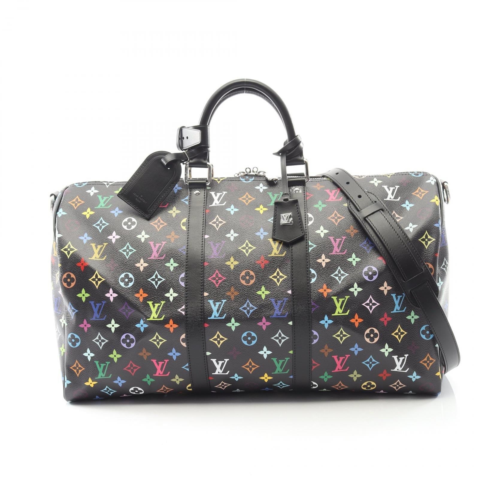 ルイヴィトン LV × TM キーポル バンドリエール モノグラムマルチカラー ボストンバッグ