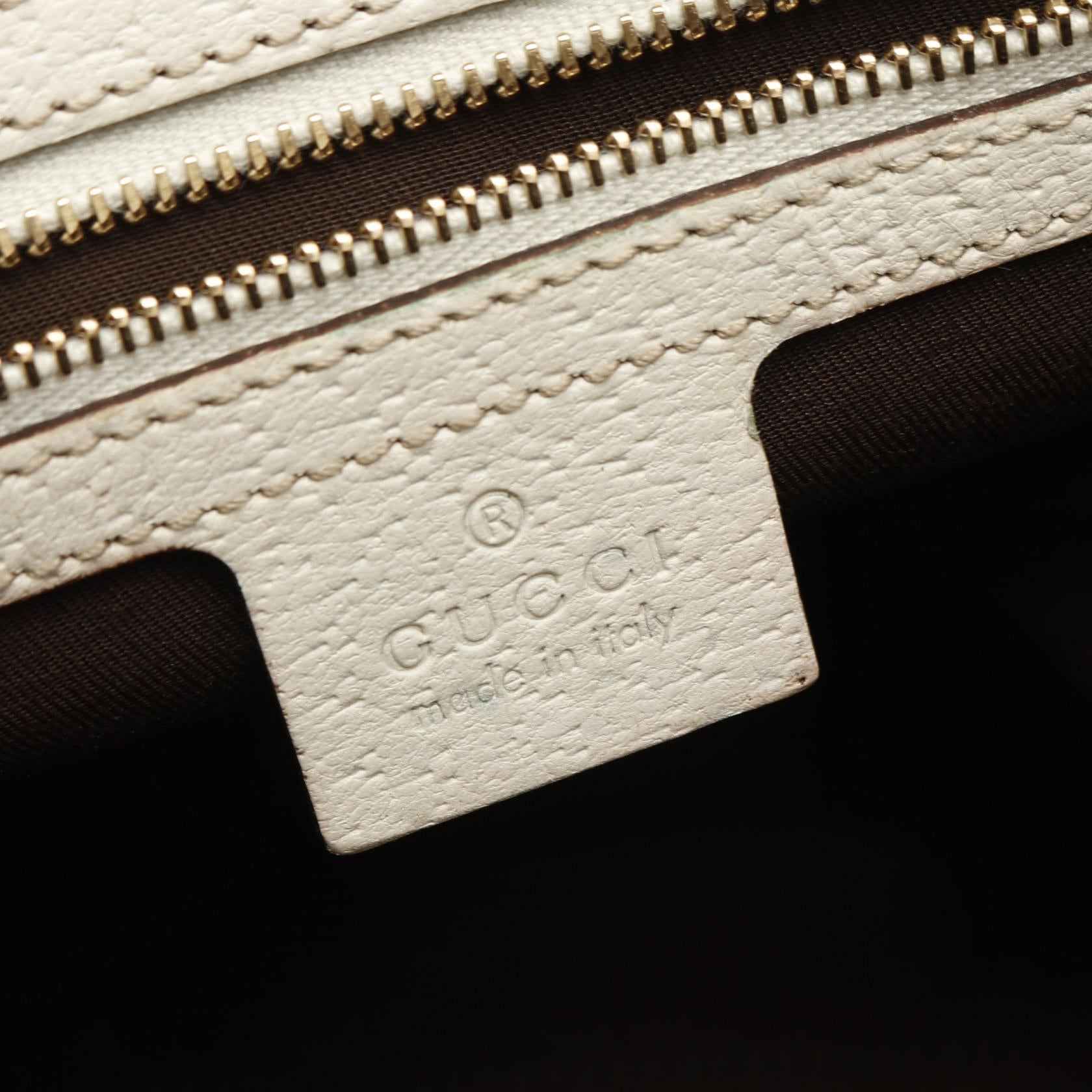 グッチ バンブー ホースビット GGキャンバス トートバッグ