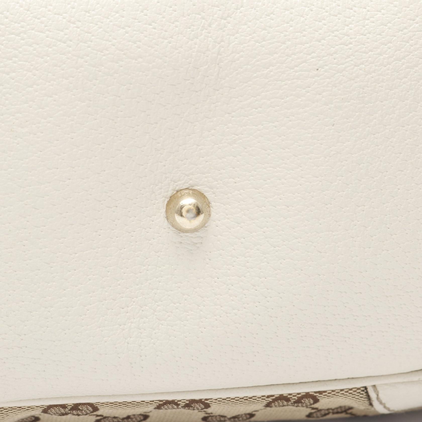 グッチ バンブー ホースビット GGキャンバス トートバッグ