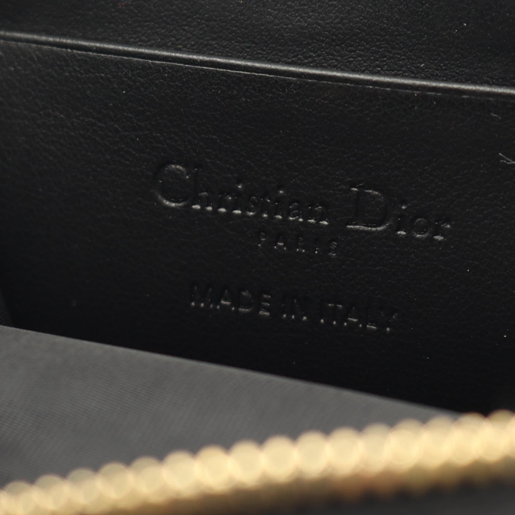 ディオール LADY DIOR レザー フォンホルダー