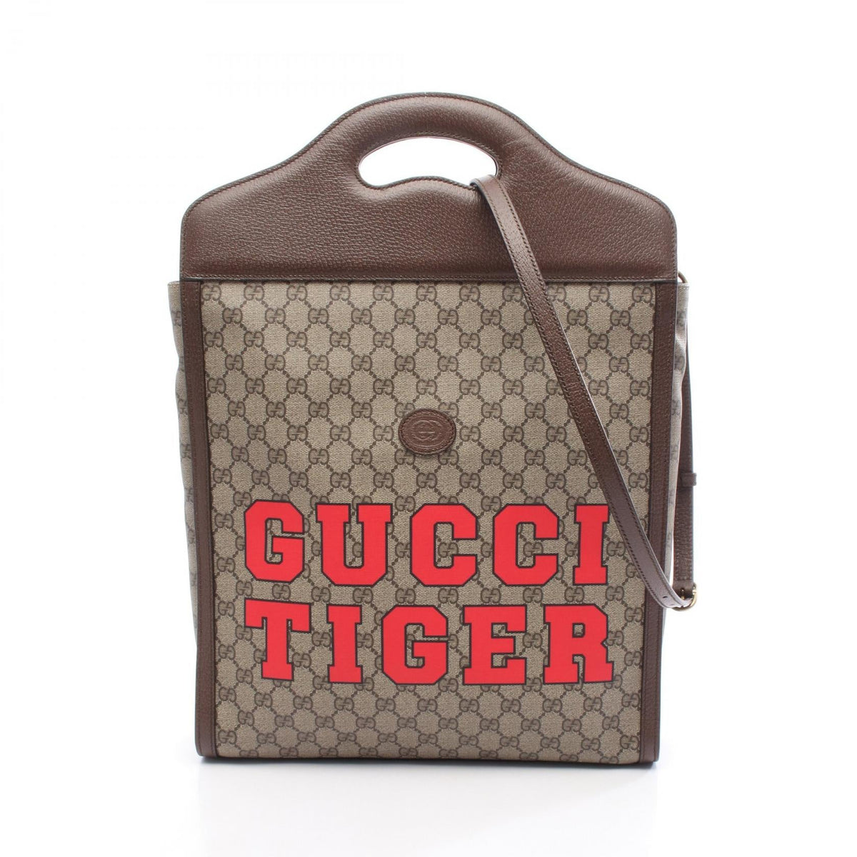グッチ GGスプリーム コーテッドキャンバス トートバッグ