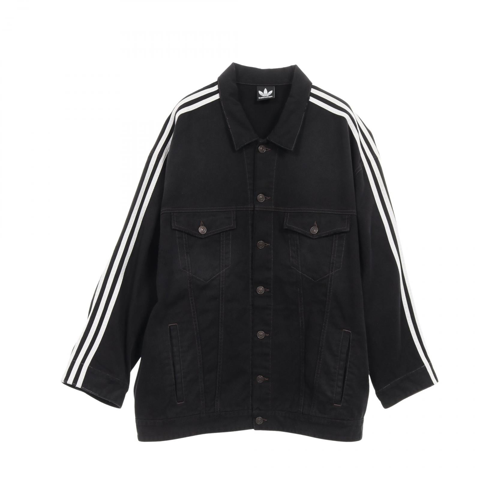 バレンシアガ×adidas コットンデニムジャケット