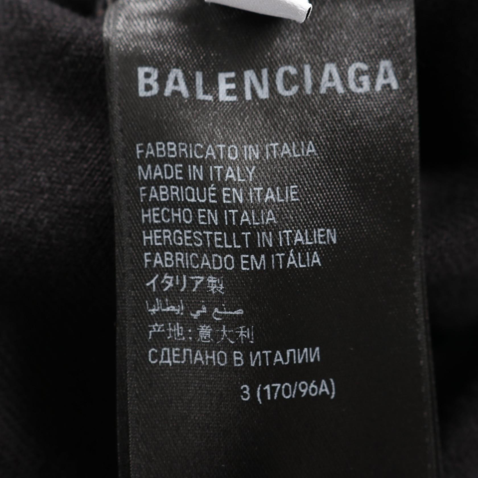 バレンシアガ×adidas コットンデニムジャケット