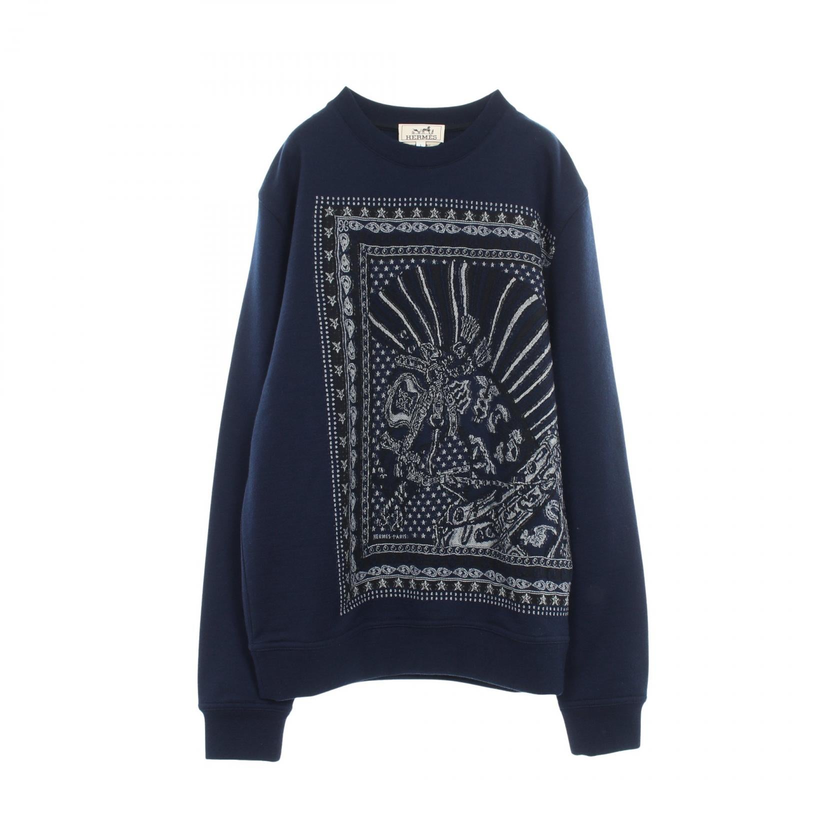 エルメス Cheval Punk Bandana ウールスウェット