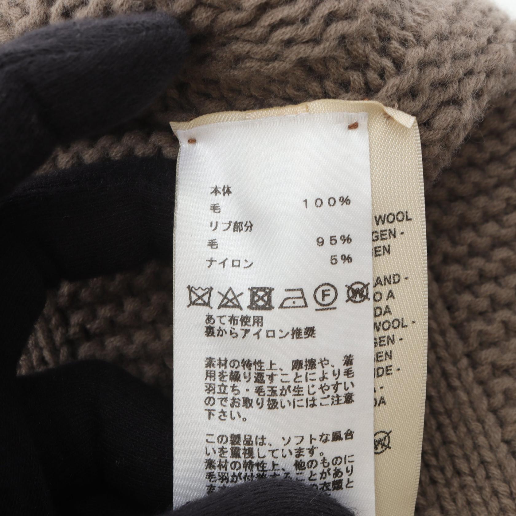 エルメス ウールケープ38