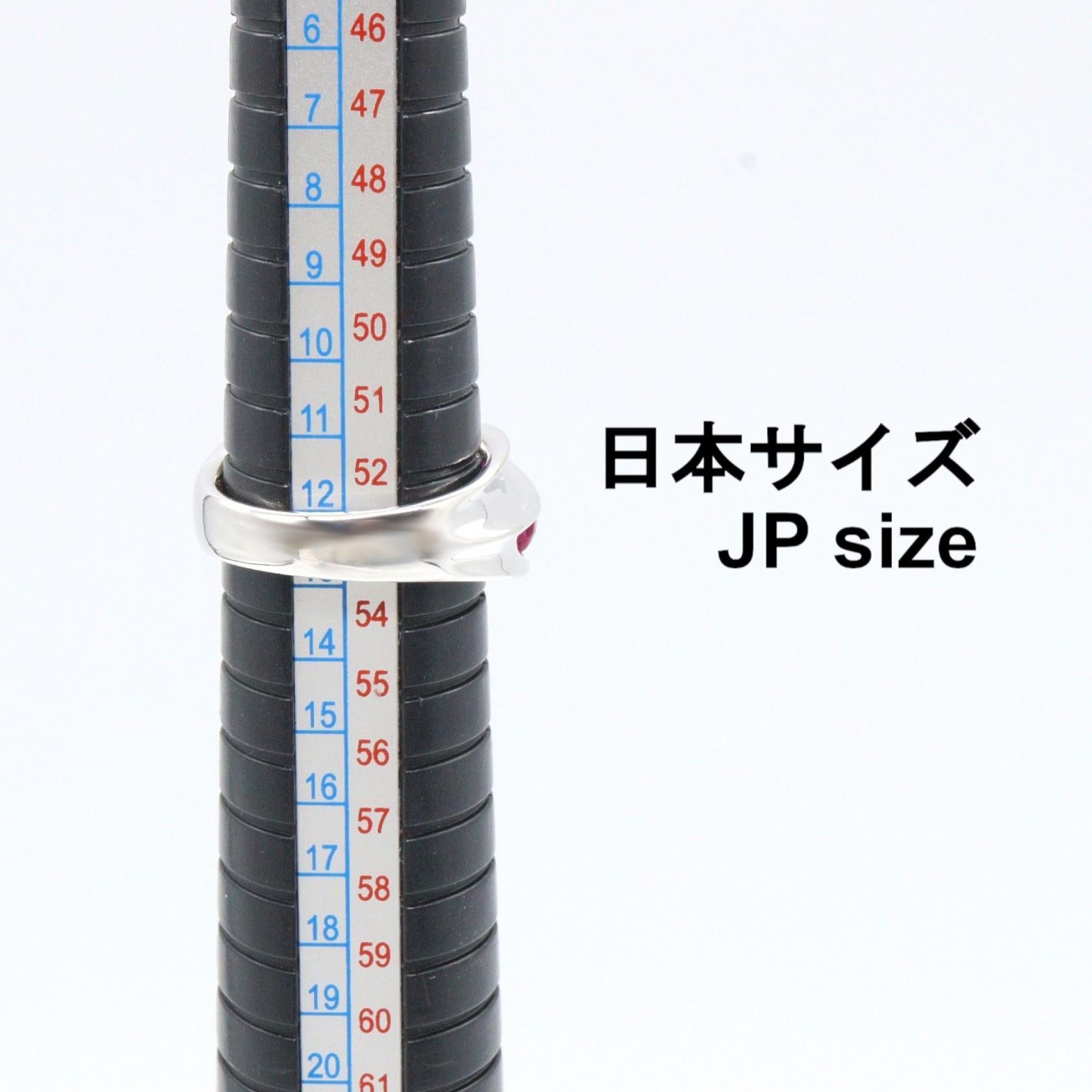 K18WGルビーダイヤモンドリング