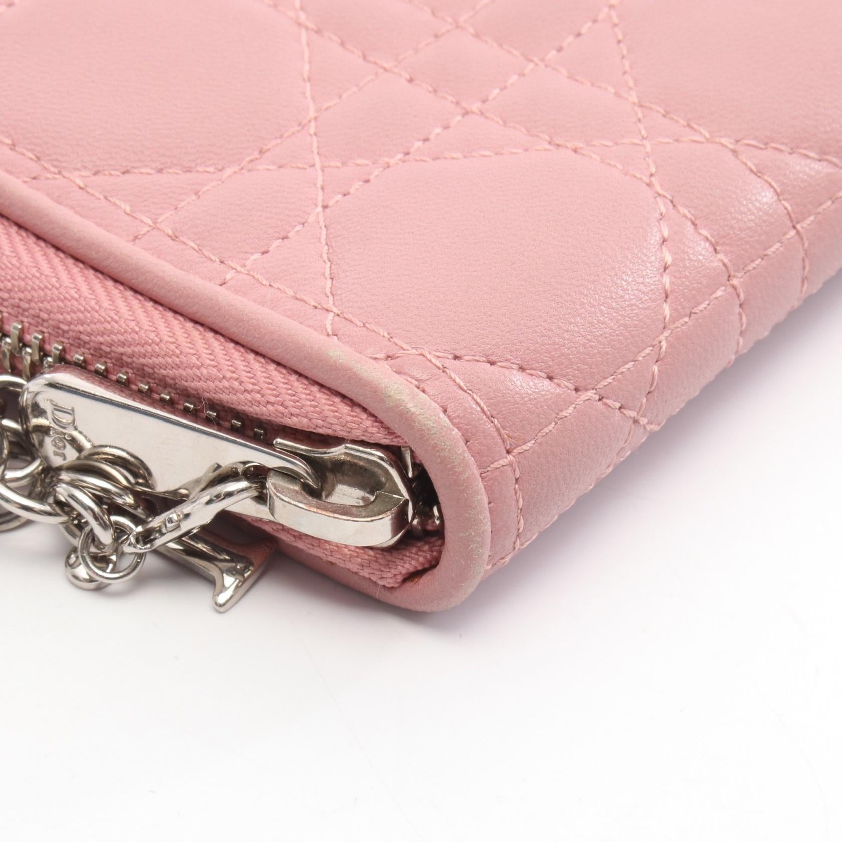 ディオール レディディオール レザー財布