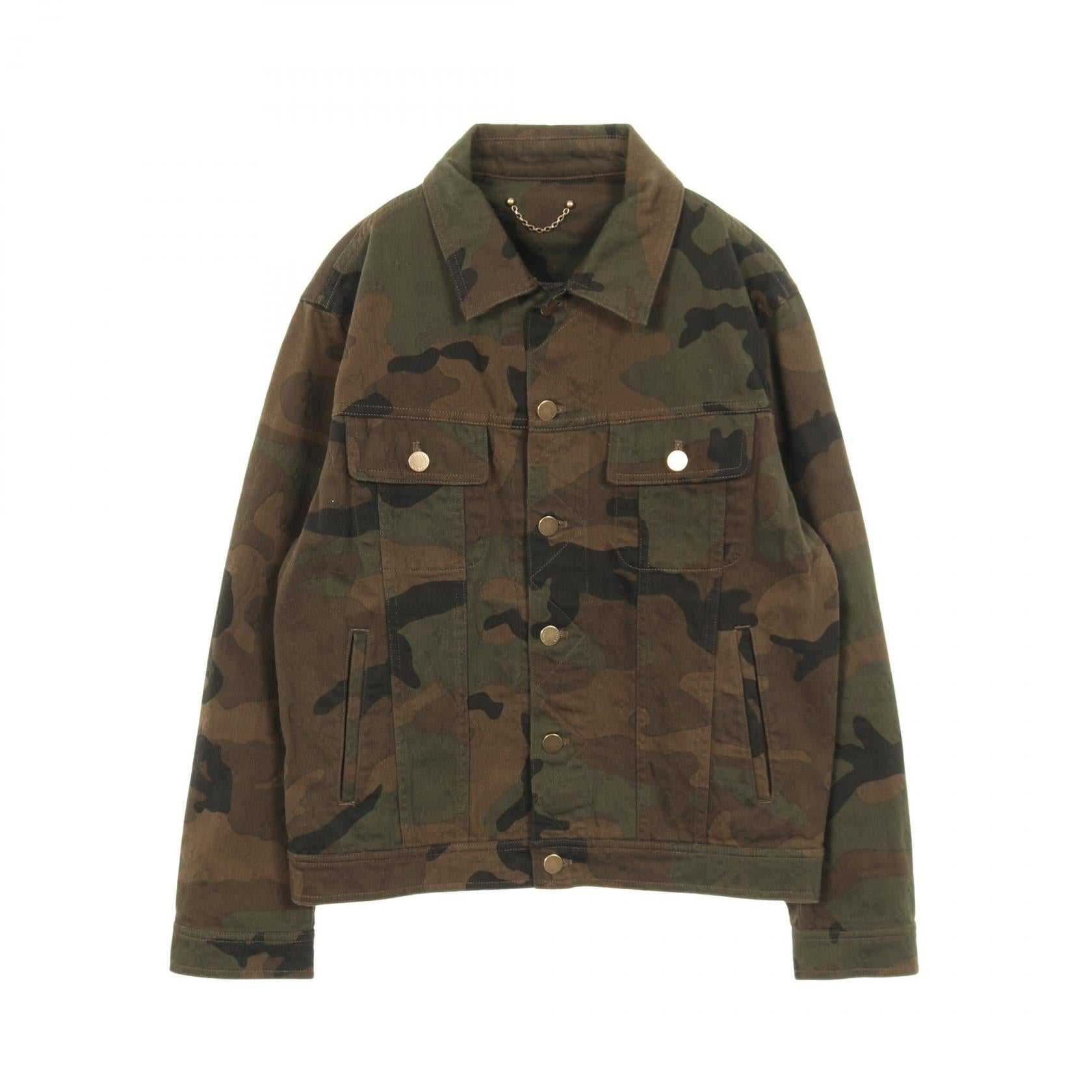 ルイヴィトン × Supreme モノグラム コットンデニムジャケット