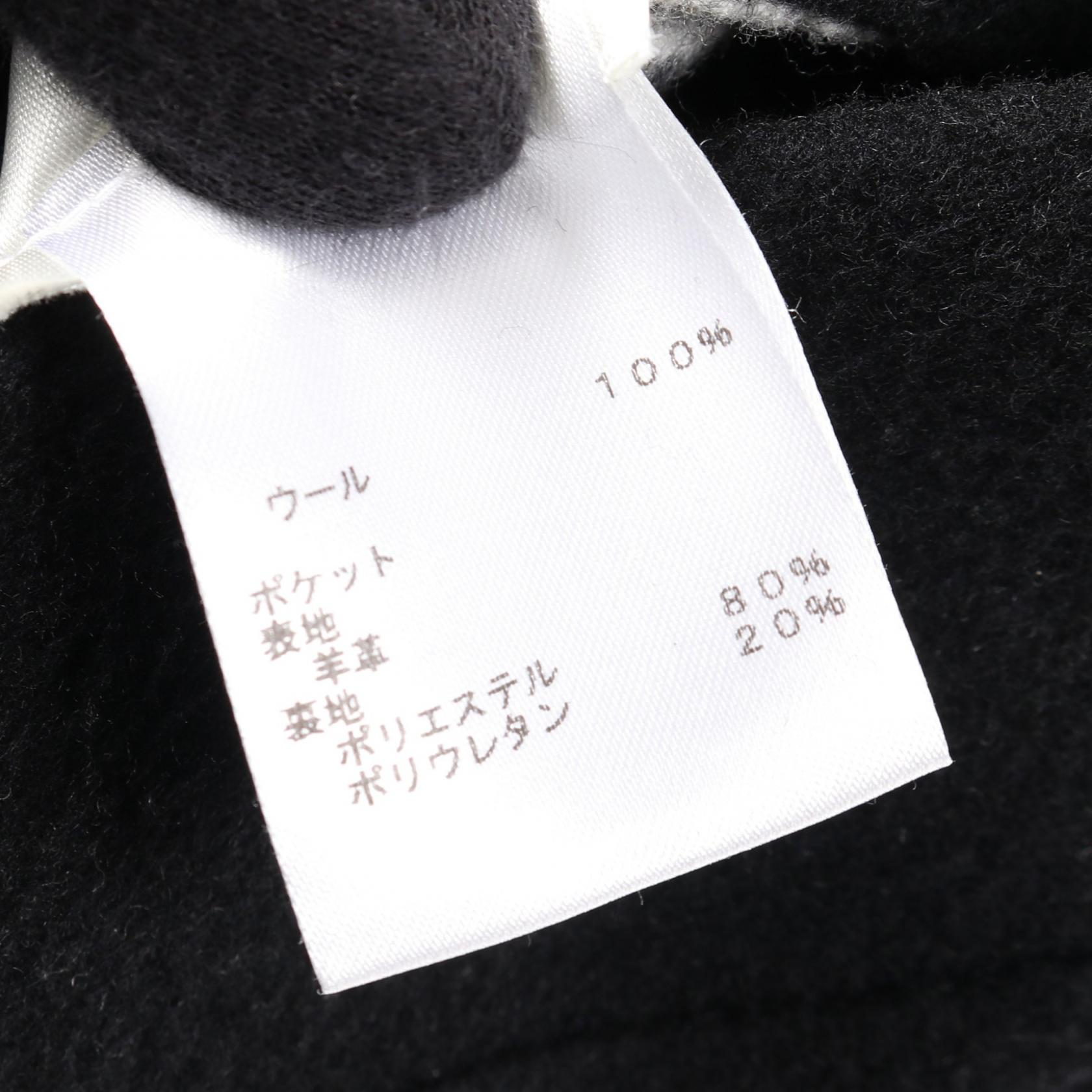 ルイヴィトン フォルナセッティ ウール レザー ジャケット