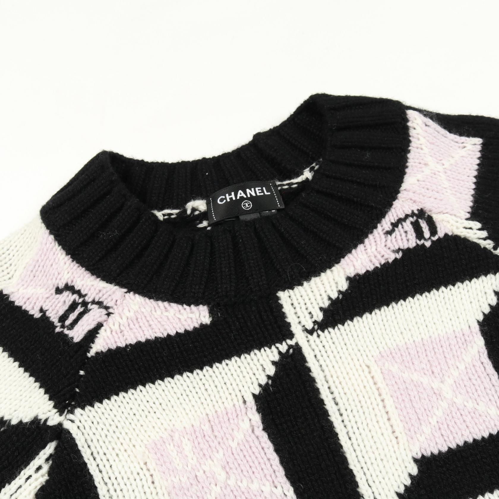 シャネル ココマーク カシミヤニットトップス
