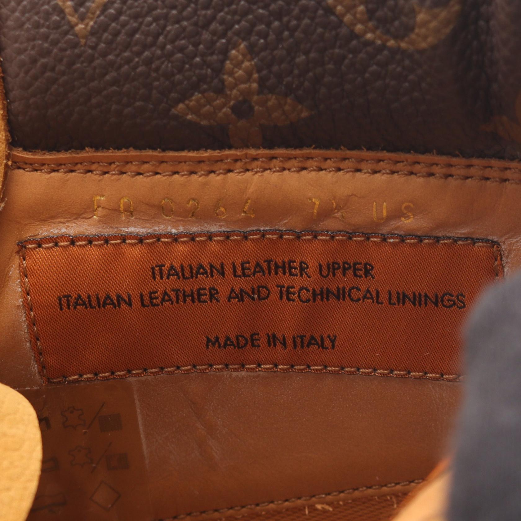 ルイヴィトン LV Timberland 6インチ レザーブーツ