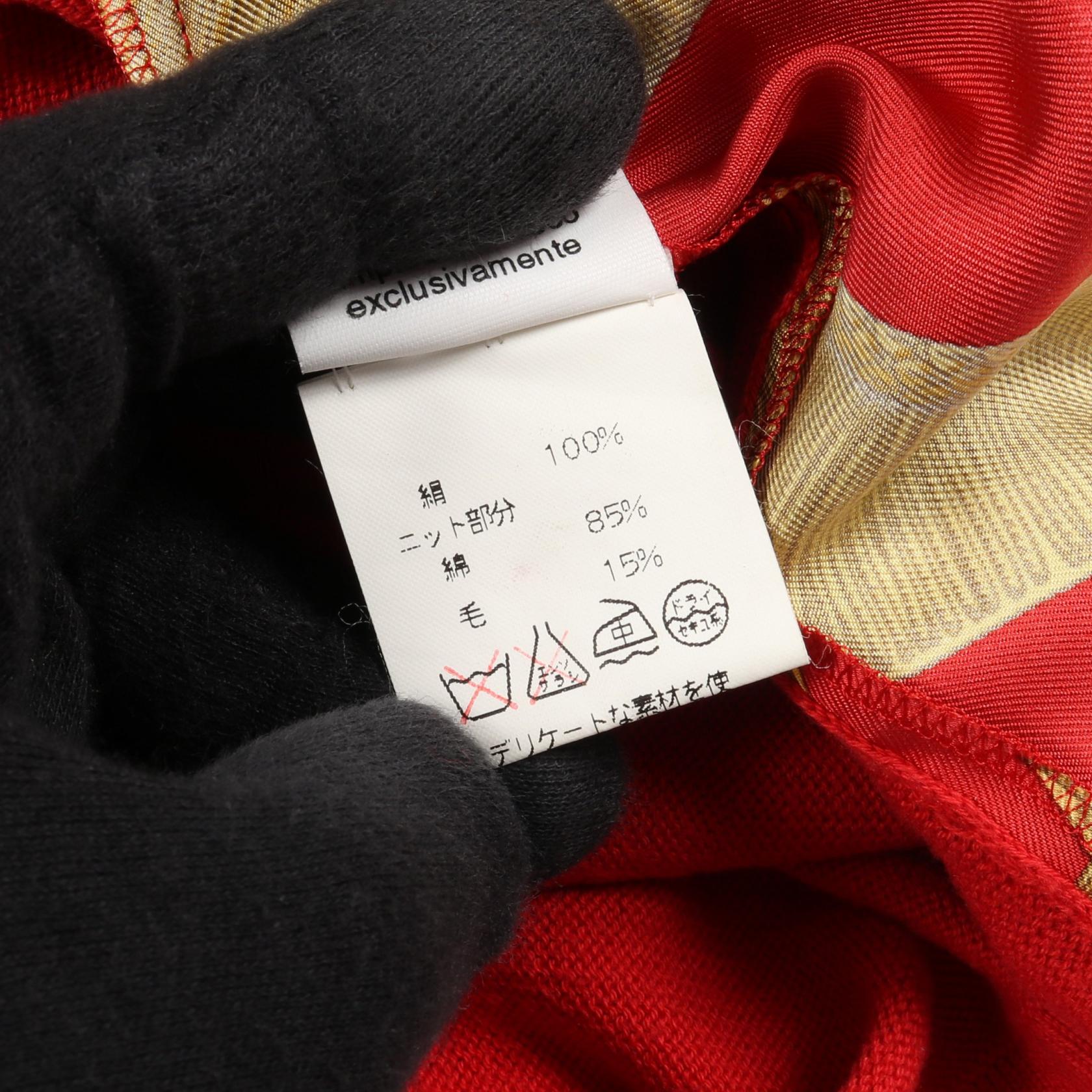 エルメス シルク コットン ウール トップス