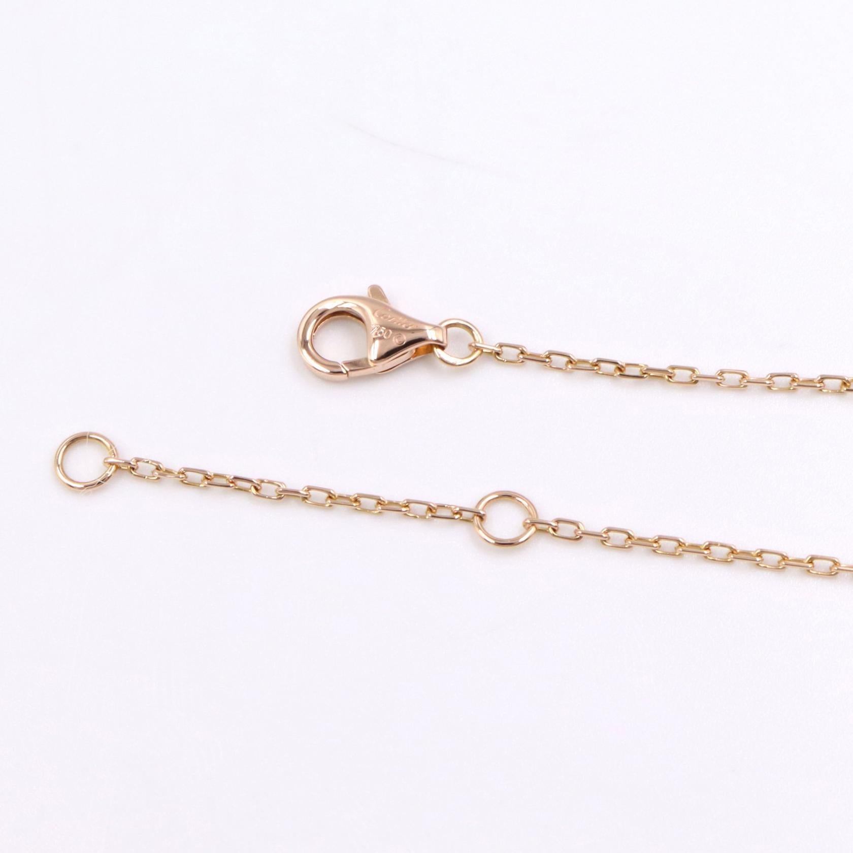 カルティエ ドゥーブルC Au750 ダイヤモンド ブレスレット