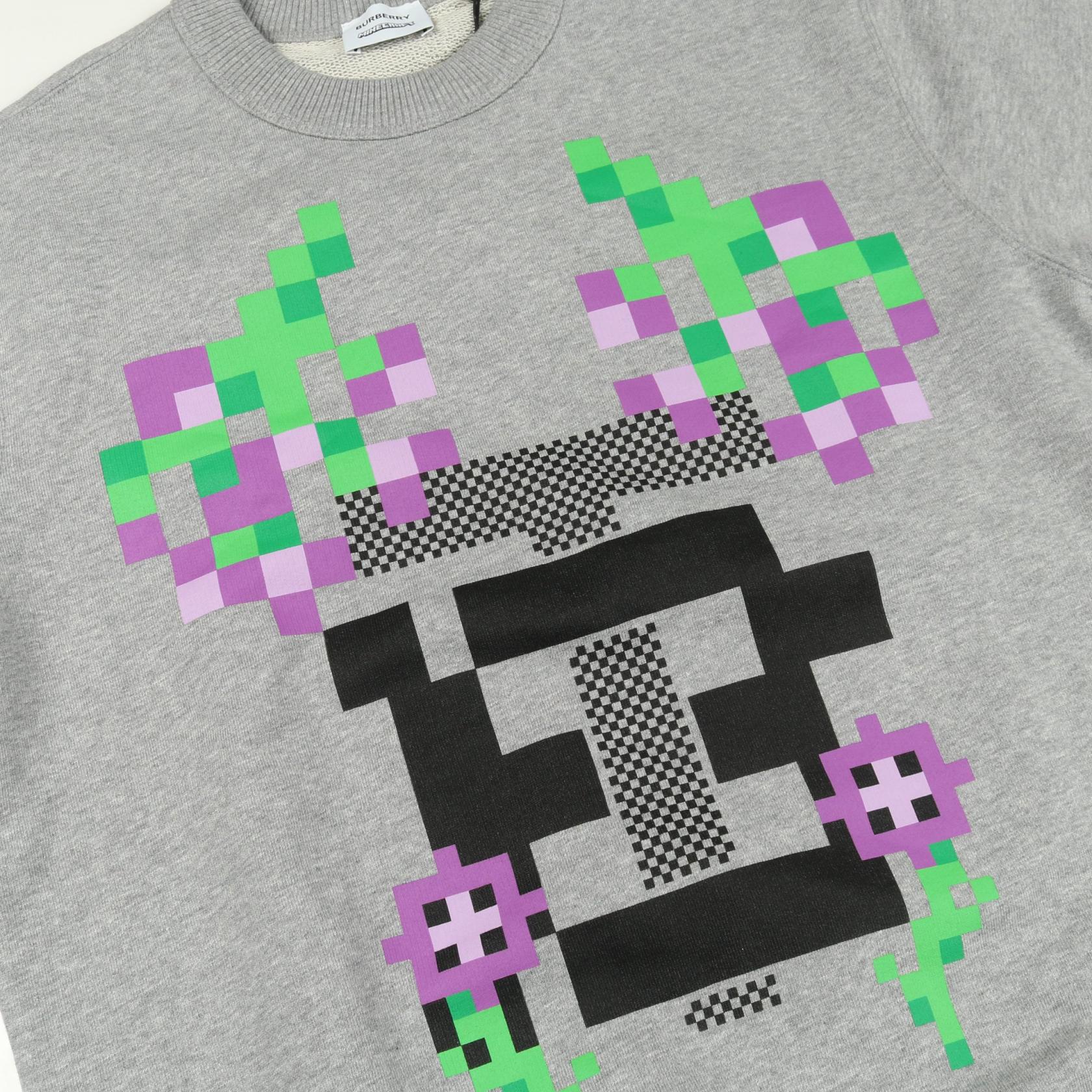 バーバリー Burberry × Minecraft コットンスウェット