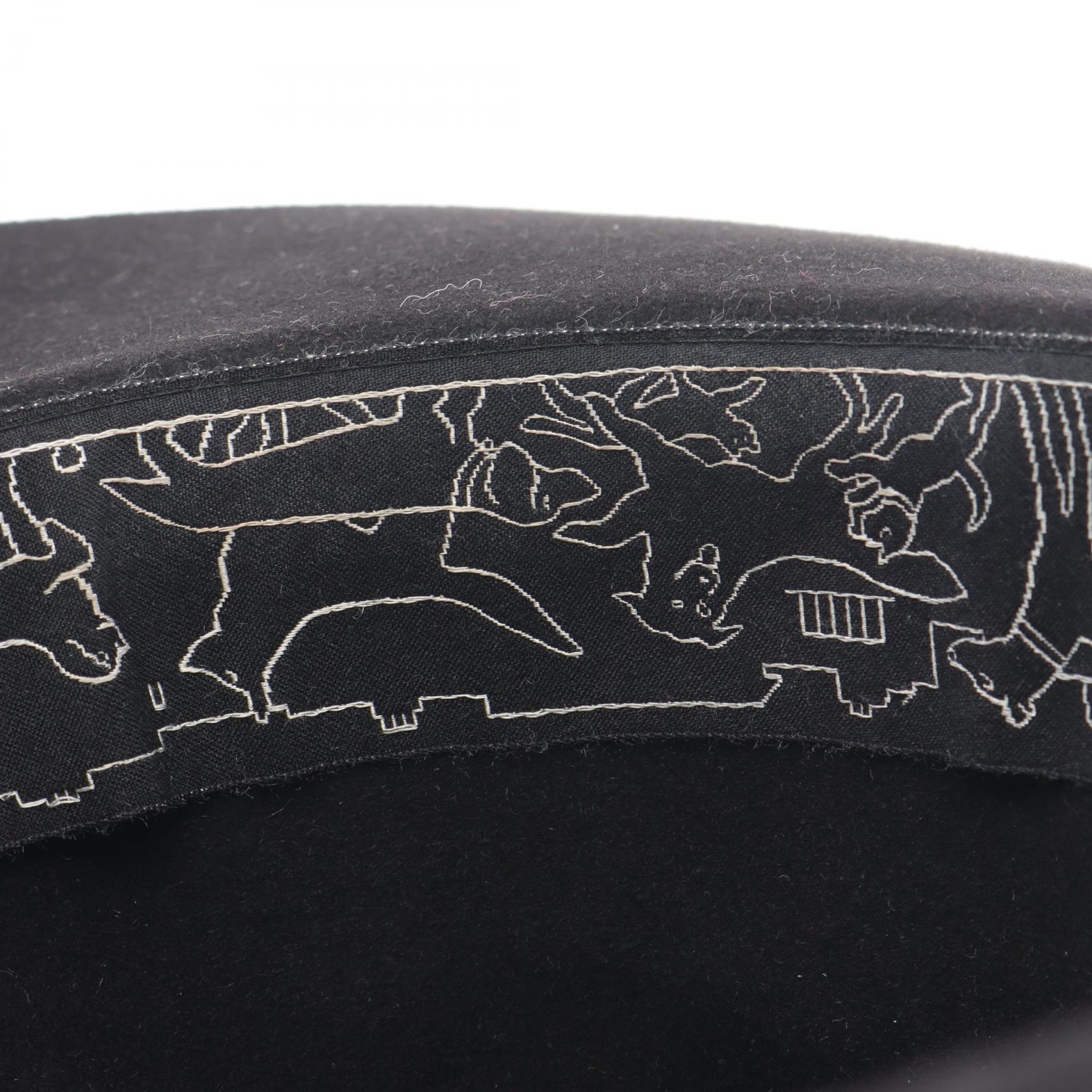 エルメス コリエ フェルトハット