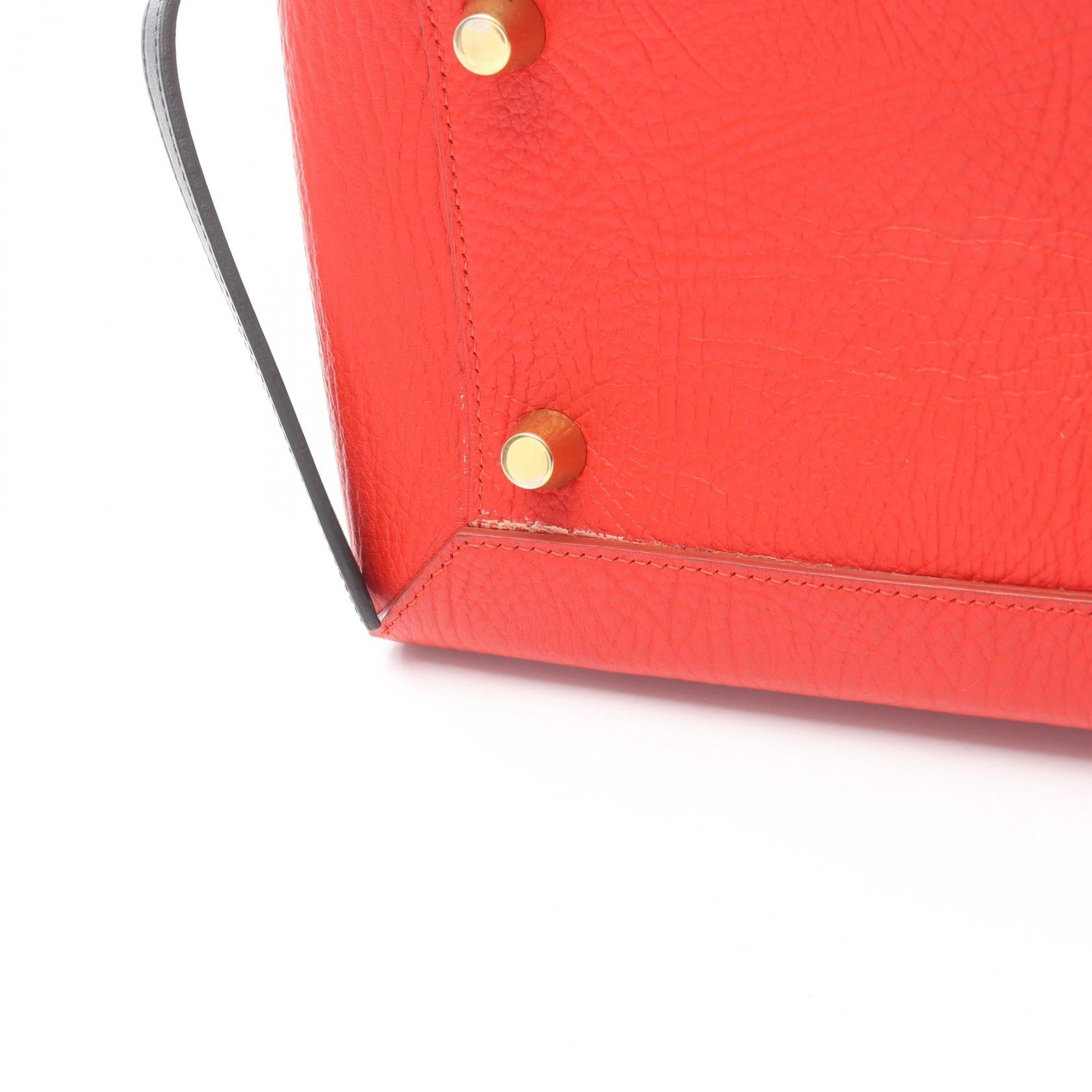 セリーヌ BELT BAG MINI レザーハンドバッグ
