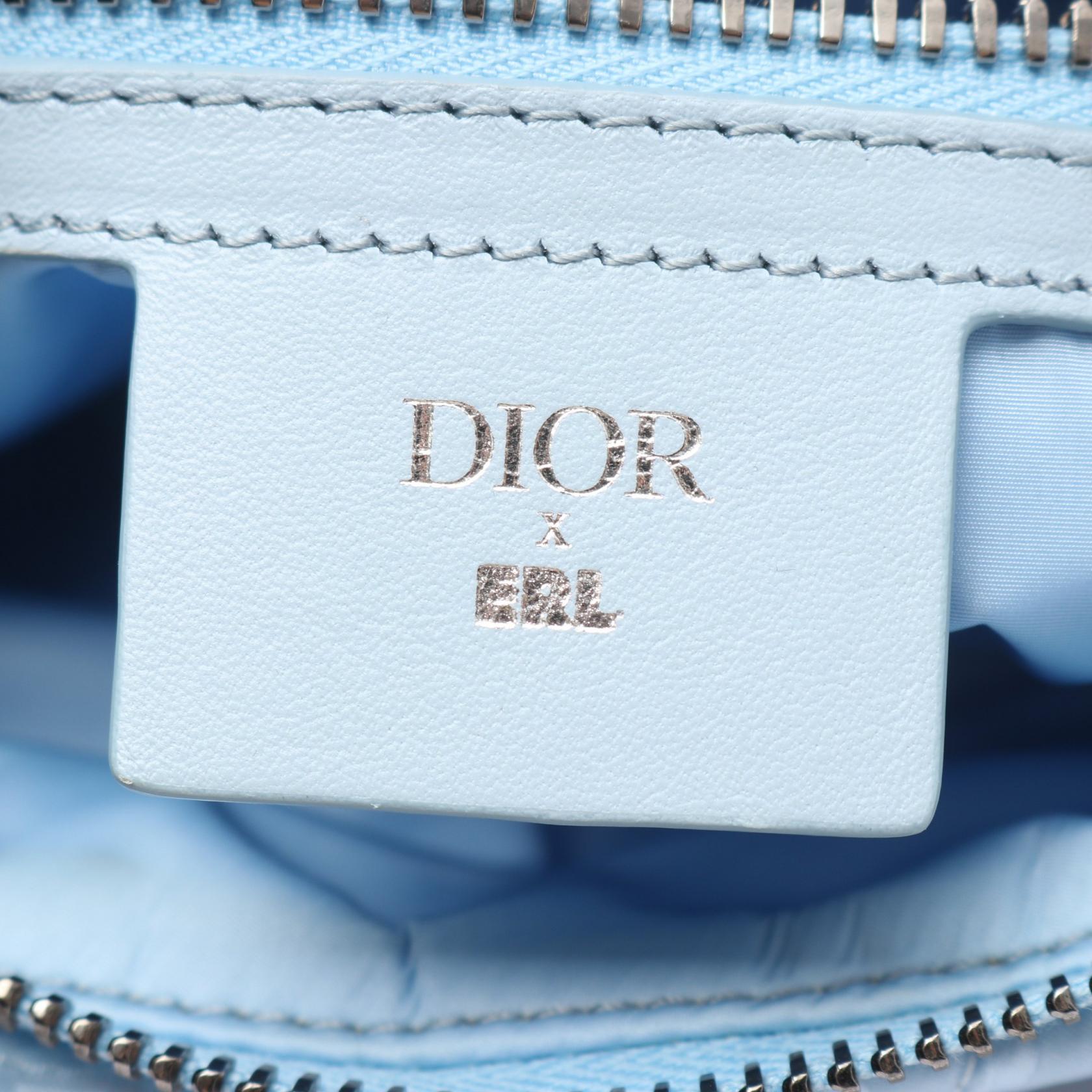 ディオール DIOR x ERL サドル オブリーク ウエストバッグ