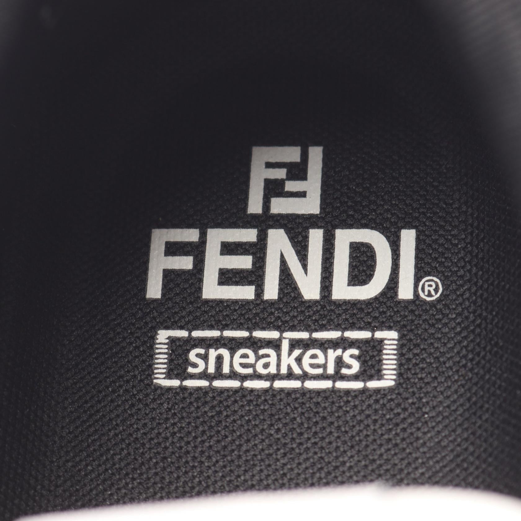 フェンディ FENDI MATCH レザースニーカー