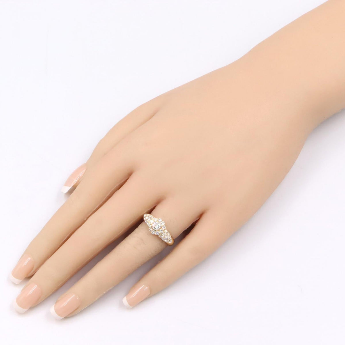 ジュエリーダイヤモンドAu750リング