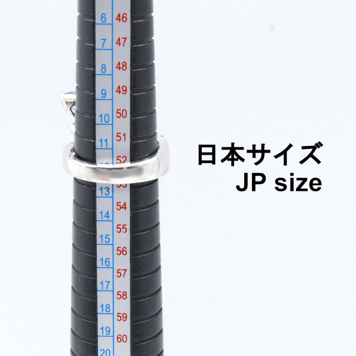 ジュエリー Au750サファイアダイヤモンドリング